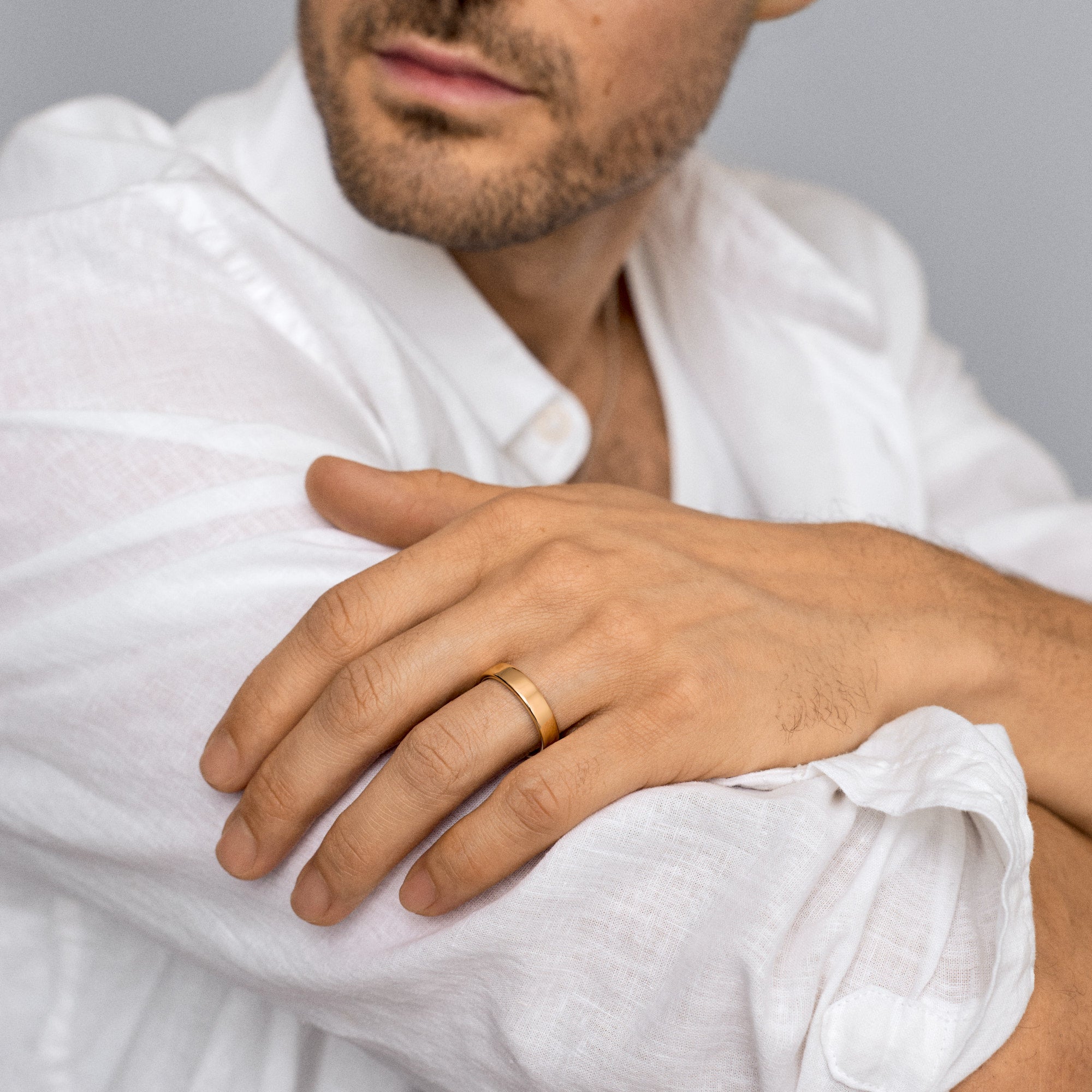 Slät ring Schalins 6,57g 18K guld