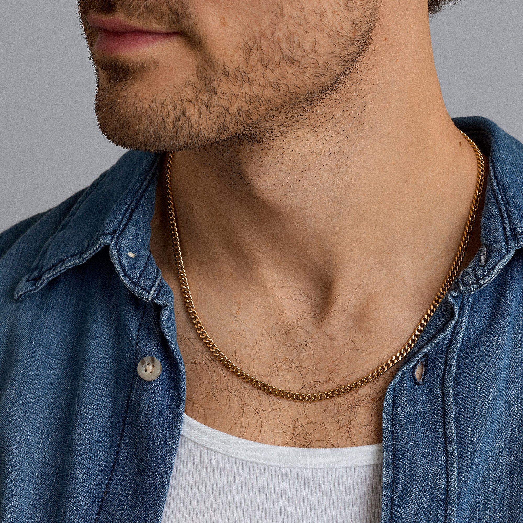 Pansarhalsband 31,25g 18K guld