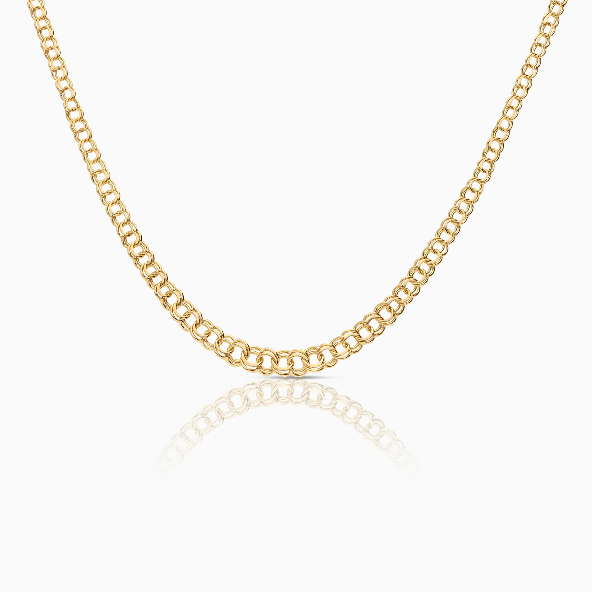 Bismarck necklace 7.75g 18K gold