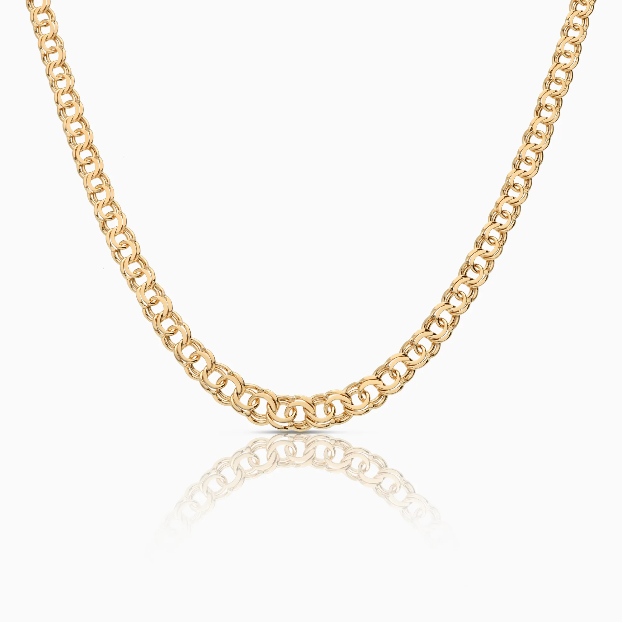 Bismarck necklace 22.12g 18K gold
