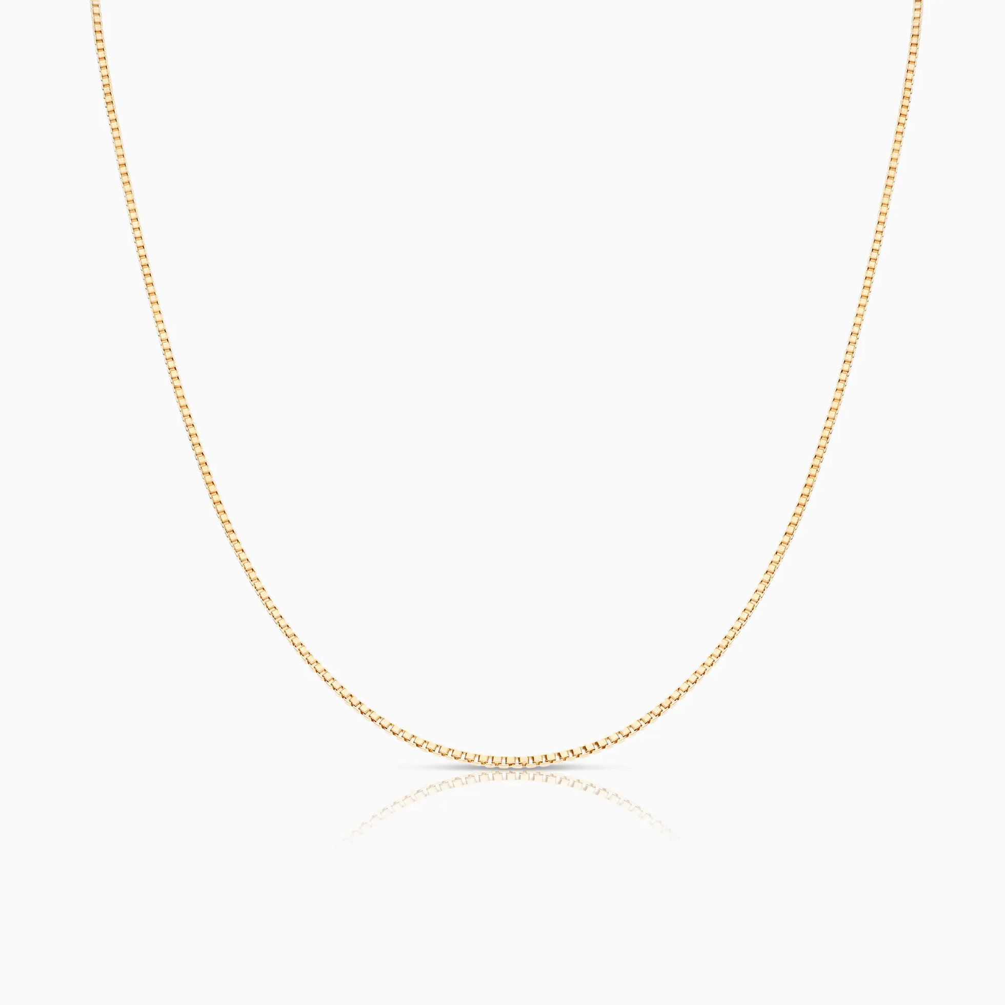 Veneziakedja 42,5cm 18K guld
