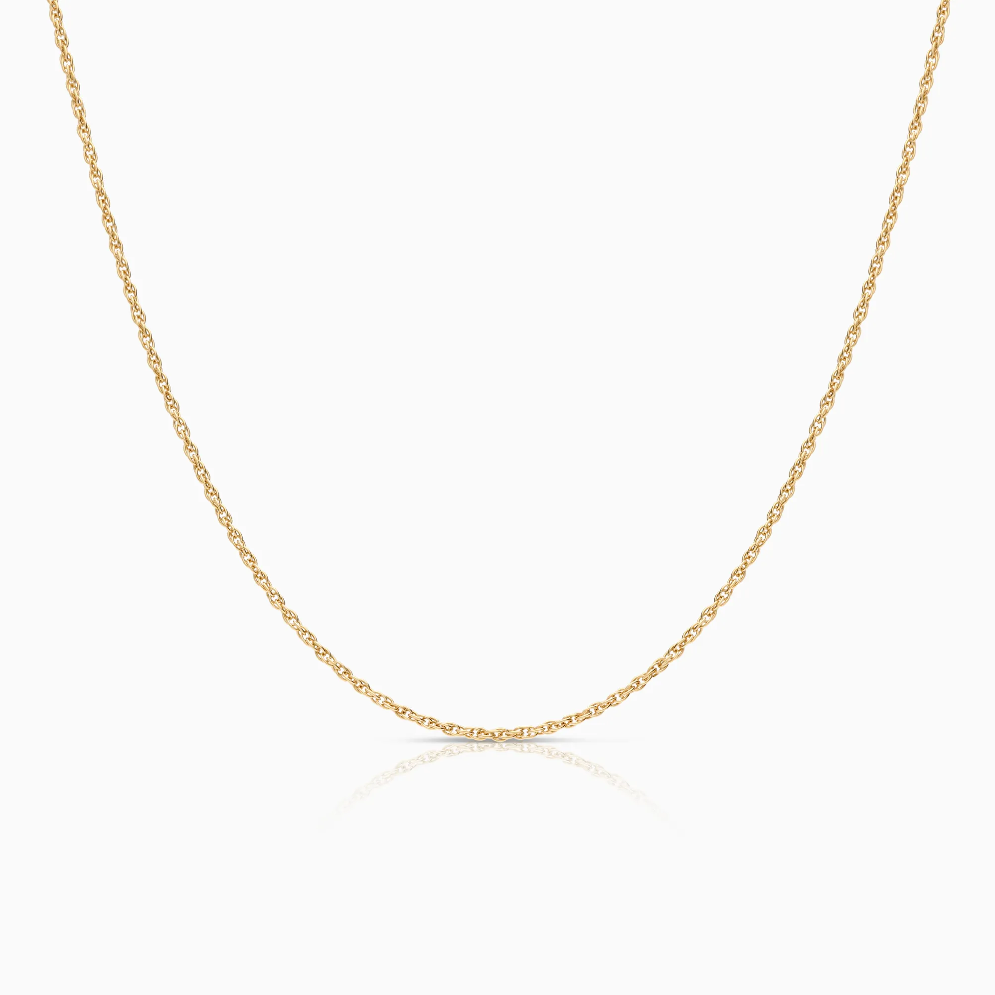 Gold necklace 5.20g 18K gold