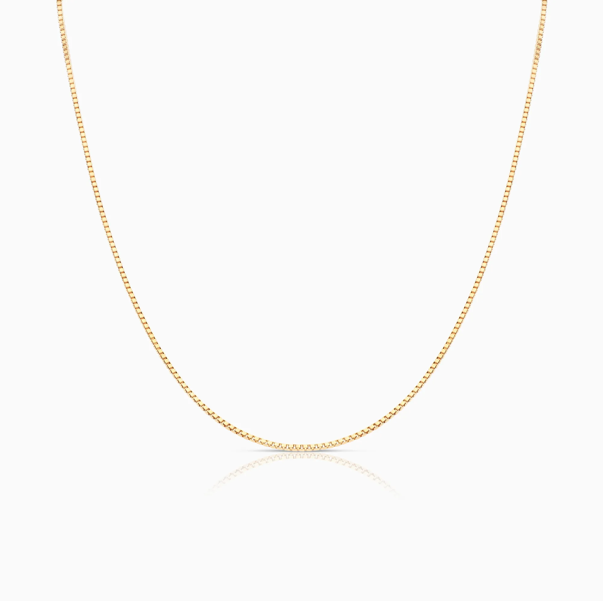 Venezialänk 46cm 18K guld