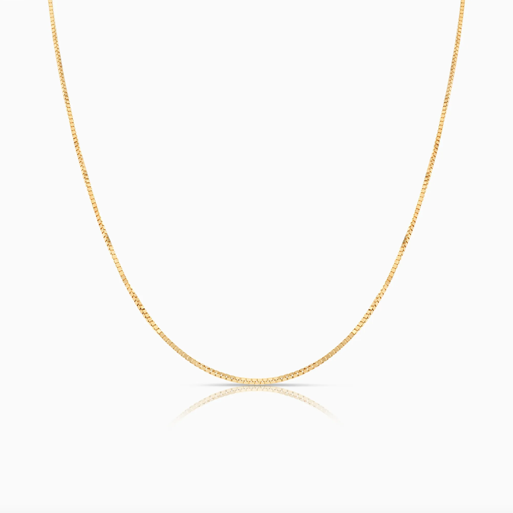 Veneziakedja 39cm 18K guld