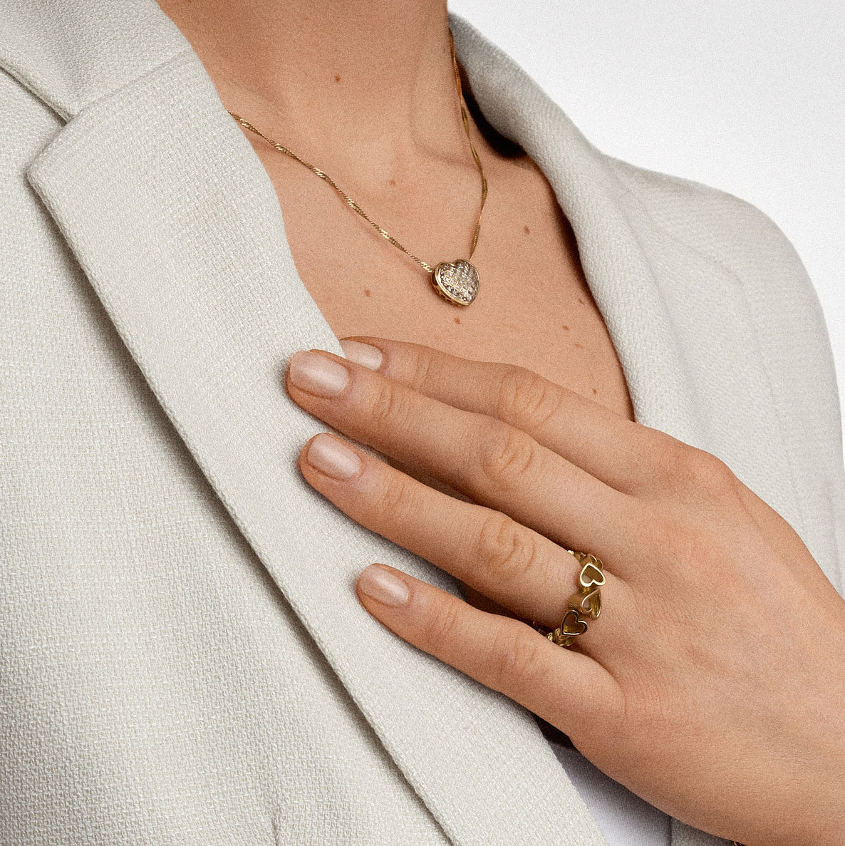 Per Borup Open Your Heart ring 5,71g 18K gull