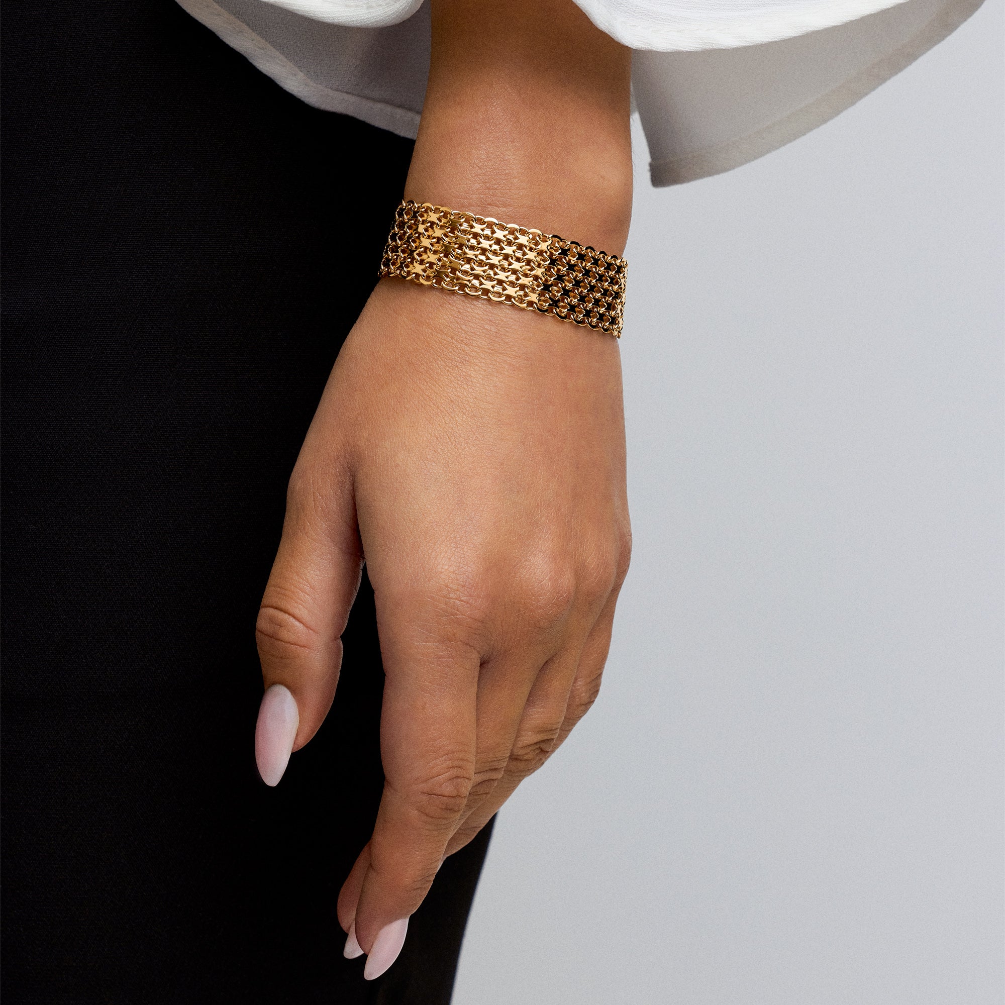 X-lenke armbånd 33,43g 18K gull