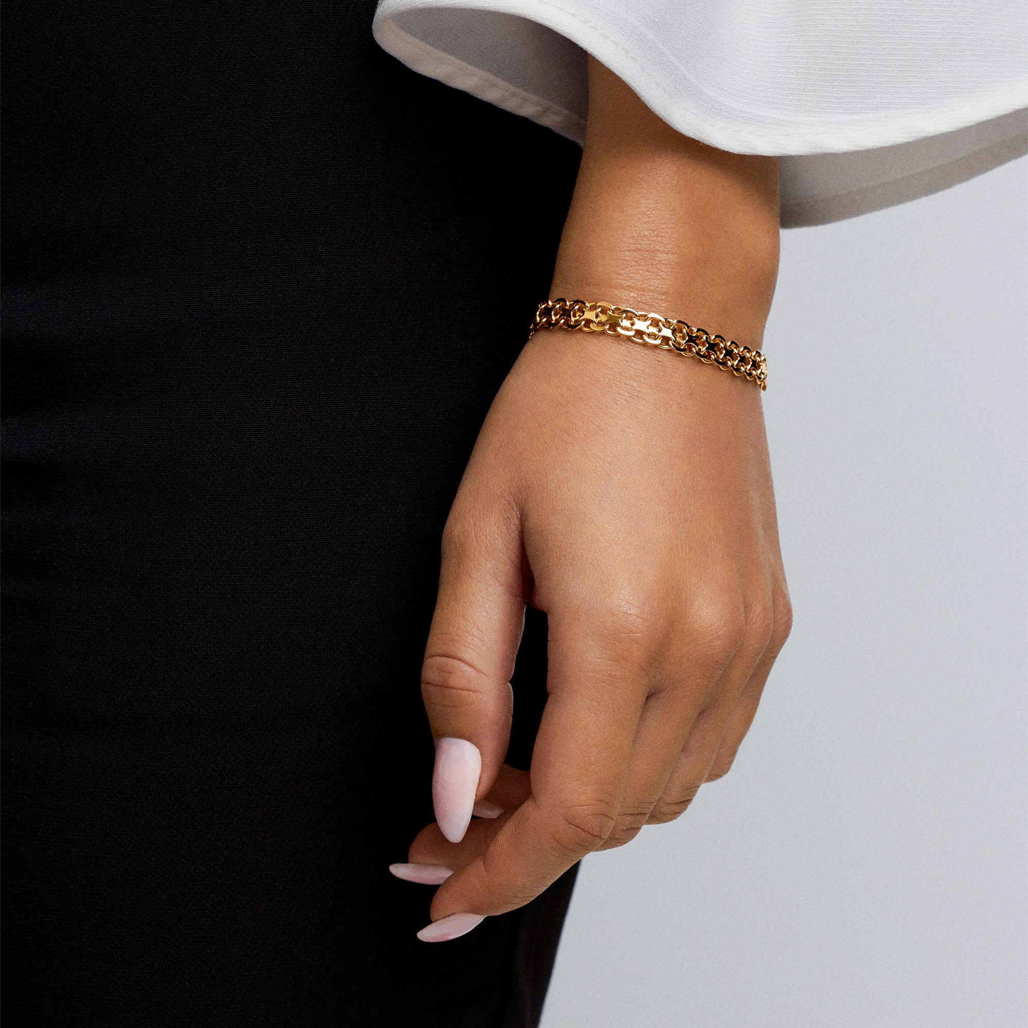 X-link bracelet 13.07g 18K gold