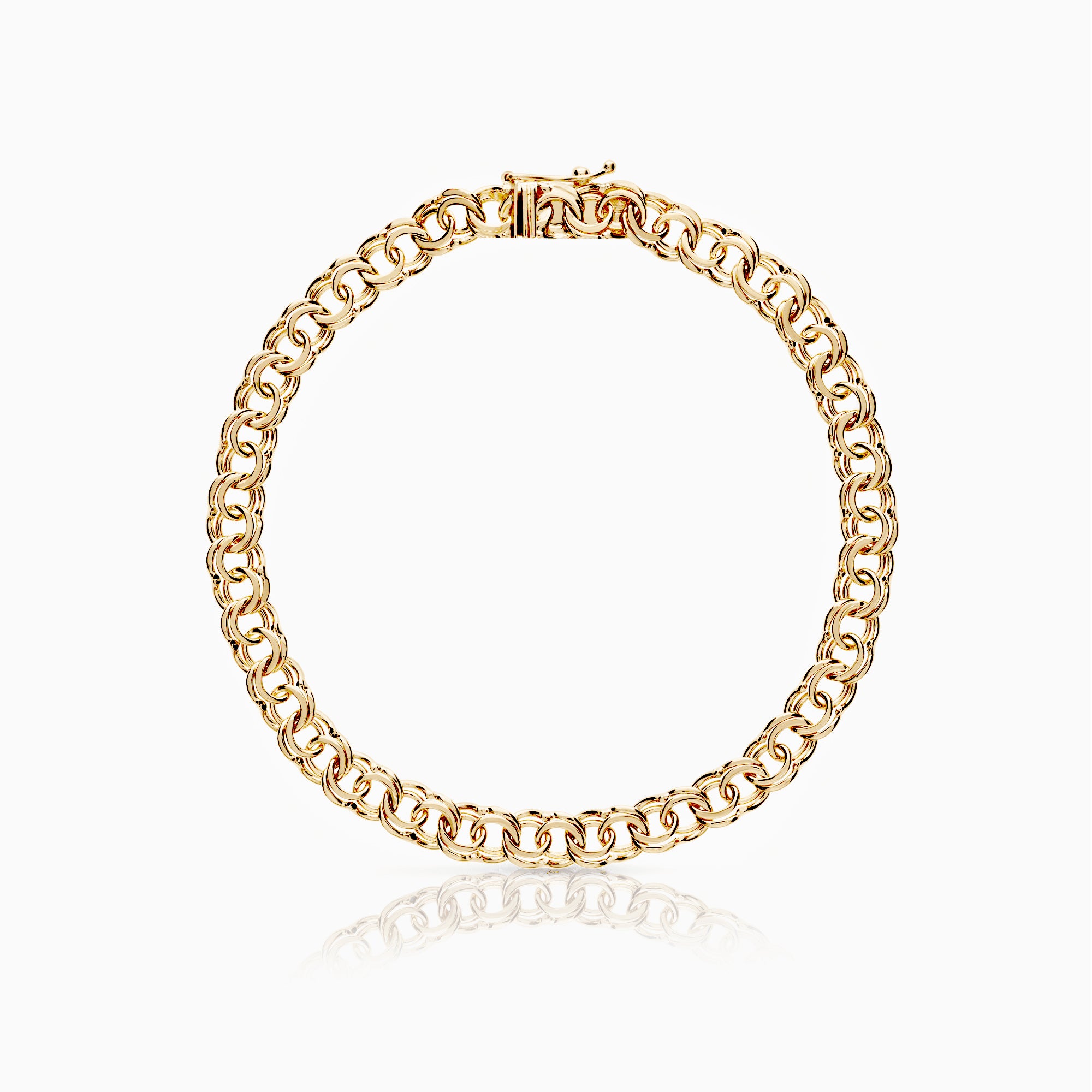 Bismarck armband 10,09g 18K guld