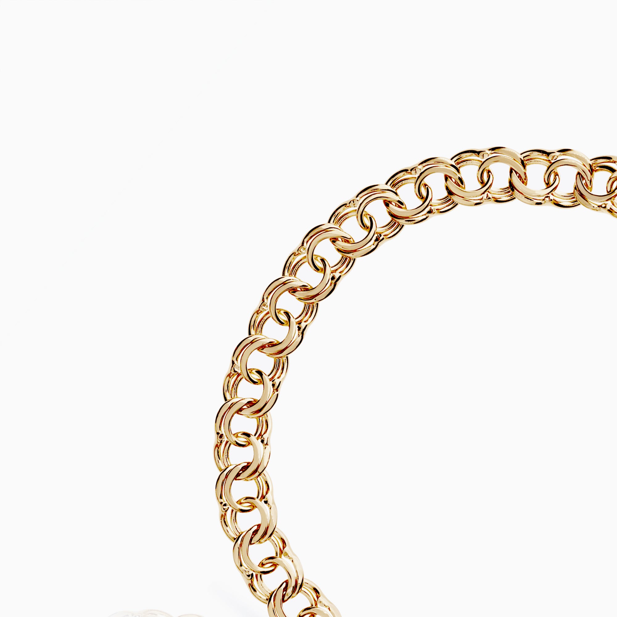 Bismarck armband 12,90g 18K guld