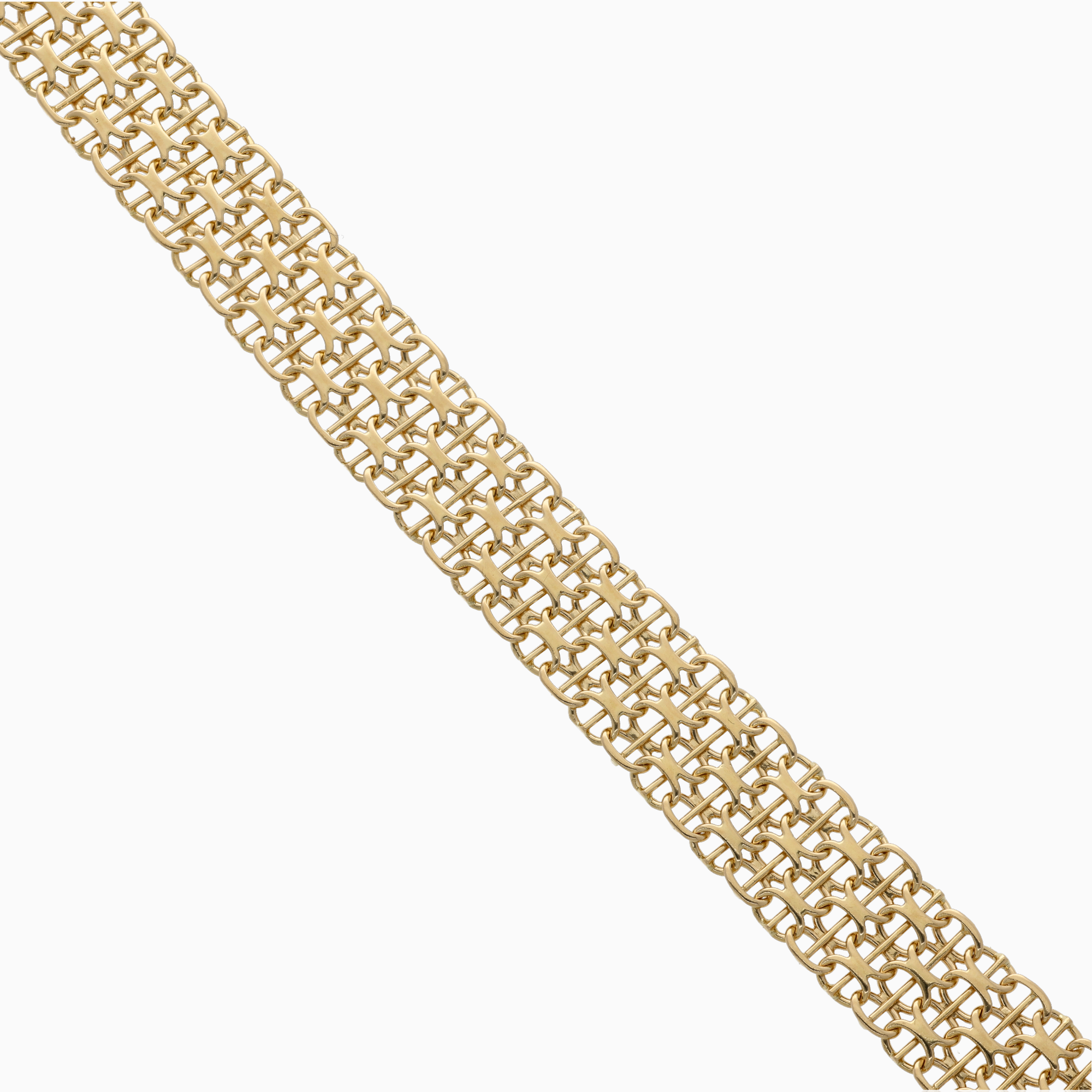 Bracelet X-link 16.0g 18K