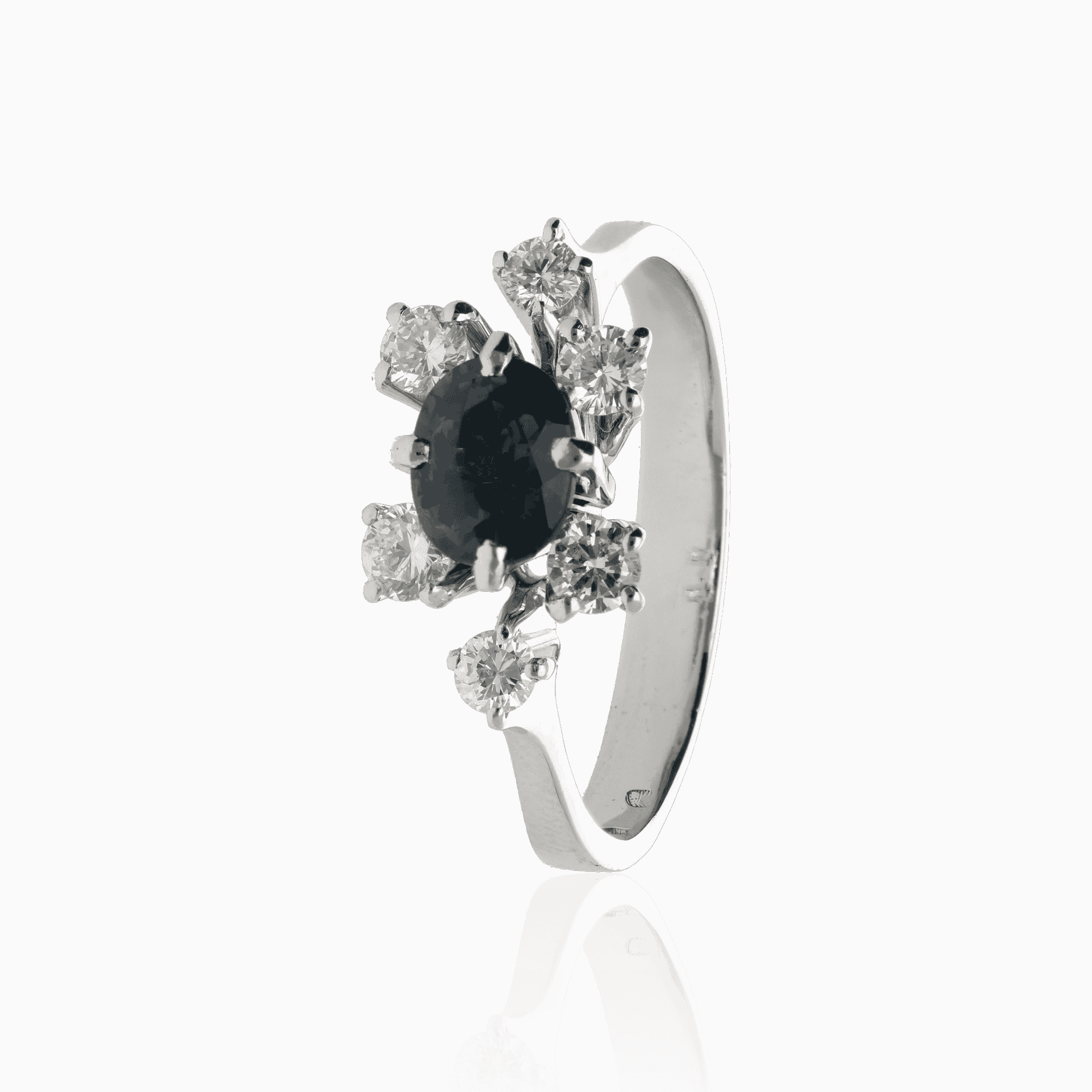 Gemstone ring 1.60ct 18K