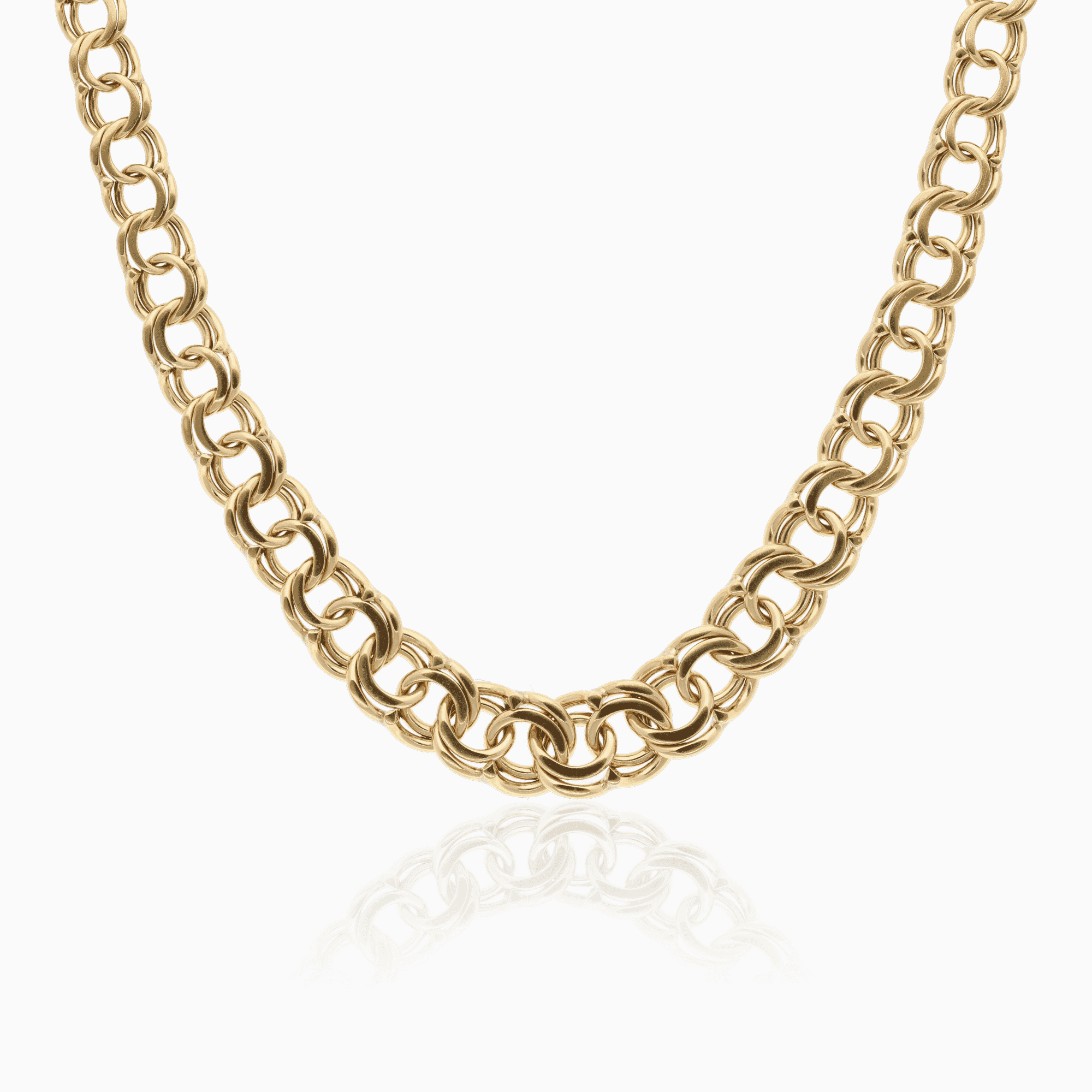 Bismarck necklace 25.50g 18K