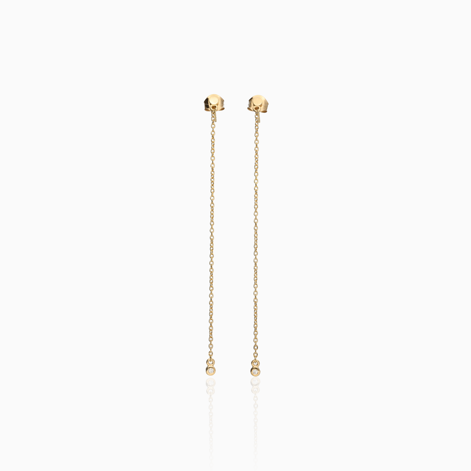 Efva Attling diamond earrings 0.03ct 18K