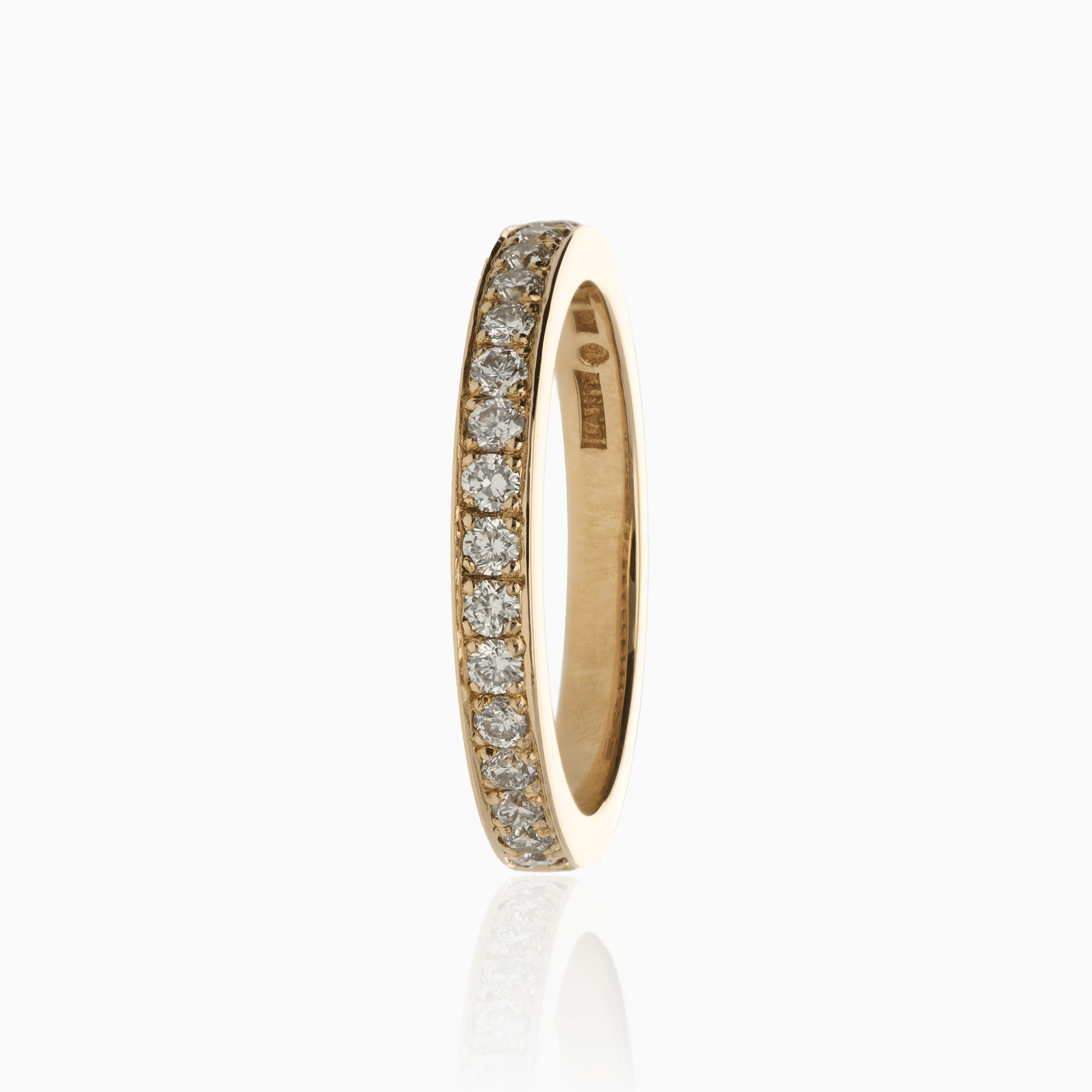 Halvallians 0,34ct 18K