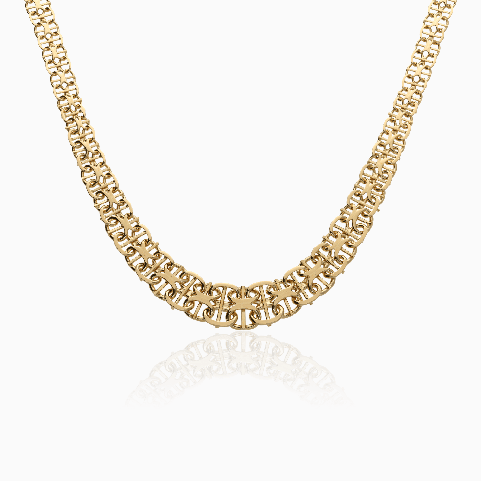 Necklace X-link 20.50g 18K