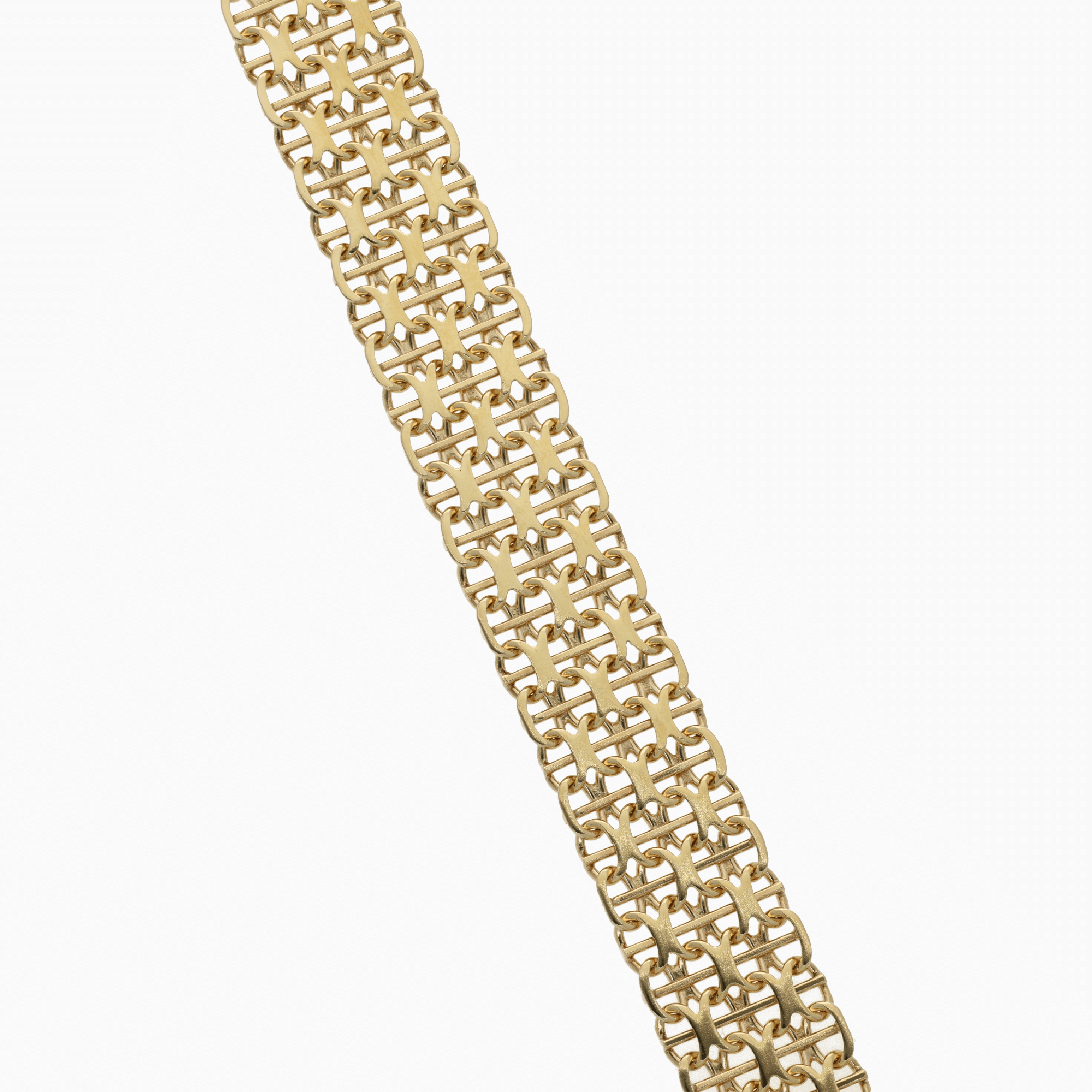 X-link bracelet 20.5g 18K gold