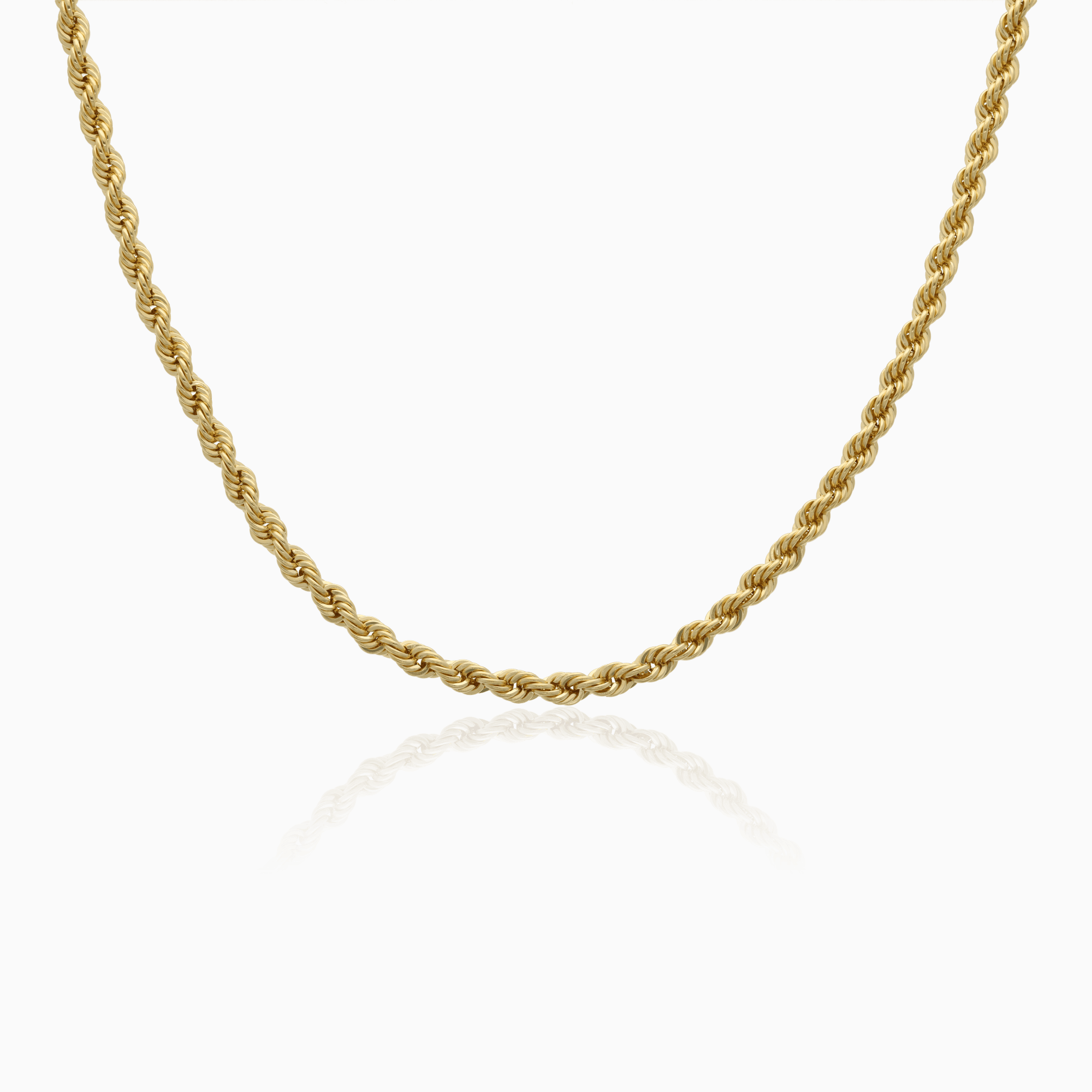 Rope necklace 10.65g 18K gold