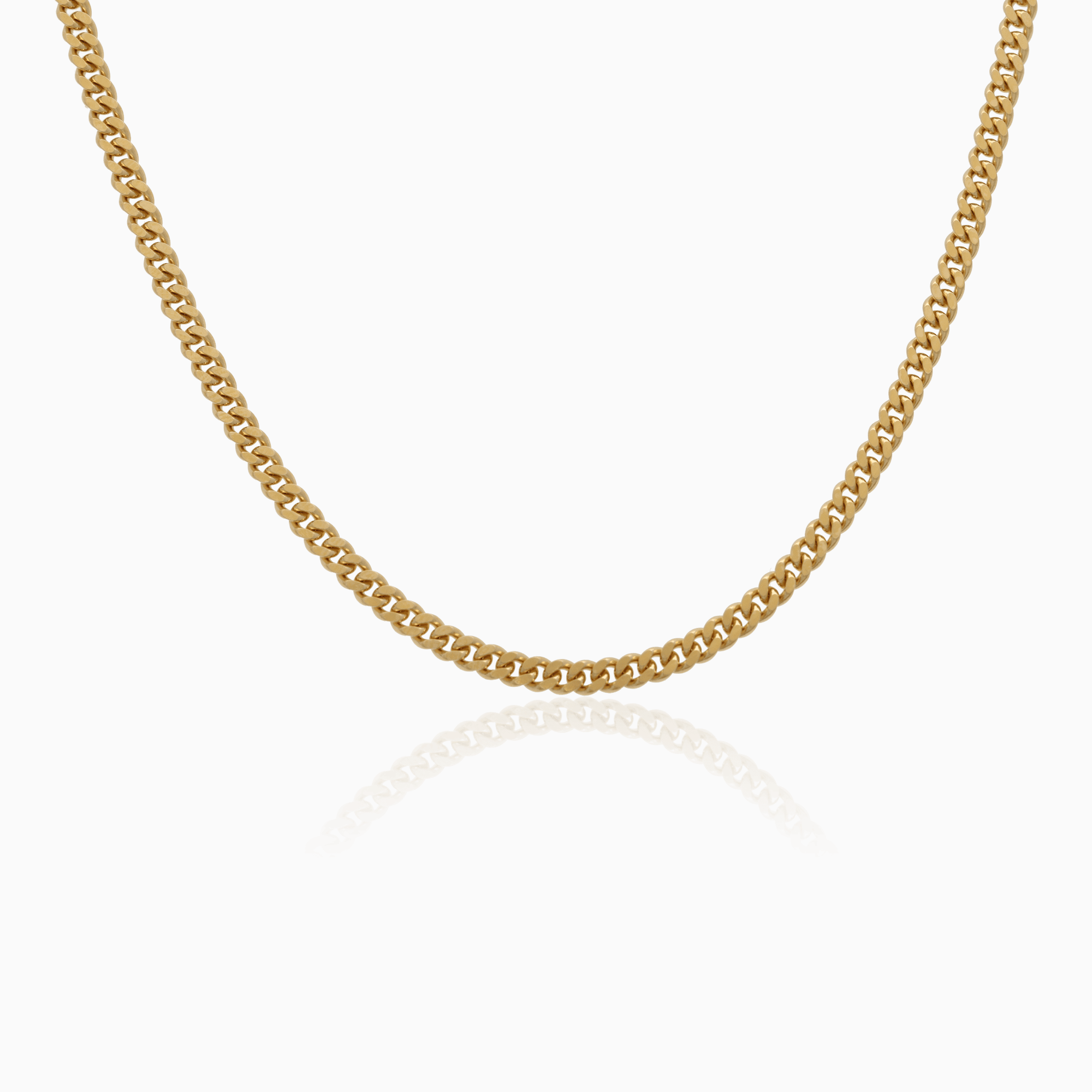 Curb necklace 23.0g 18K gold