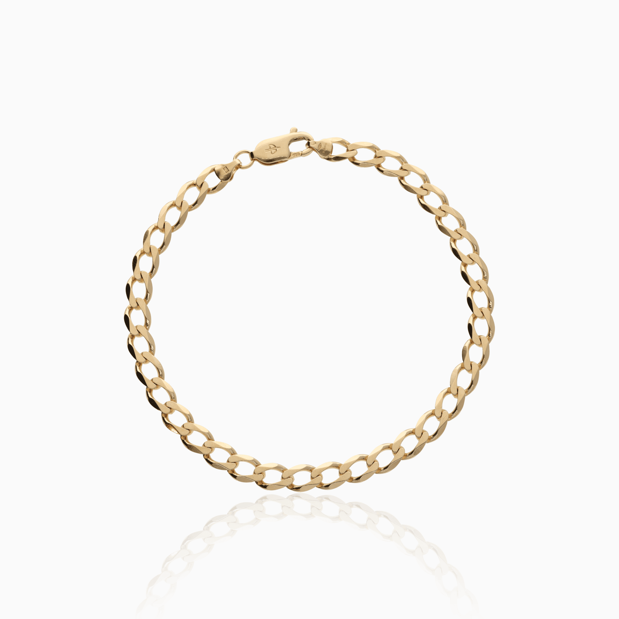Curb link 9.8g 18K gold