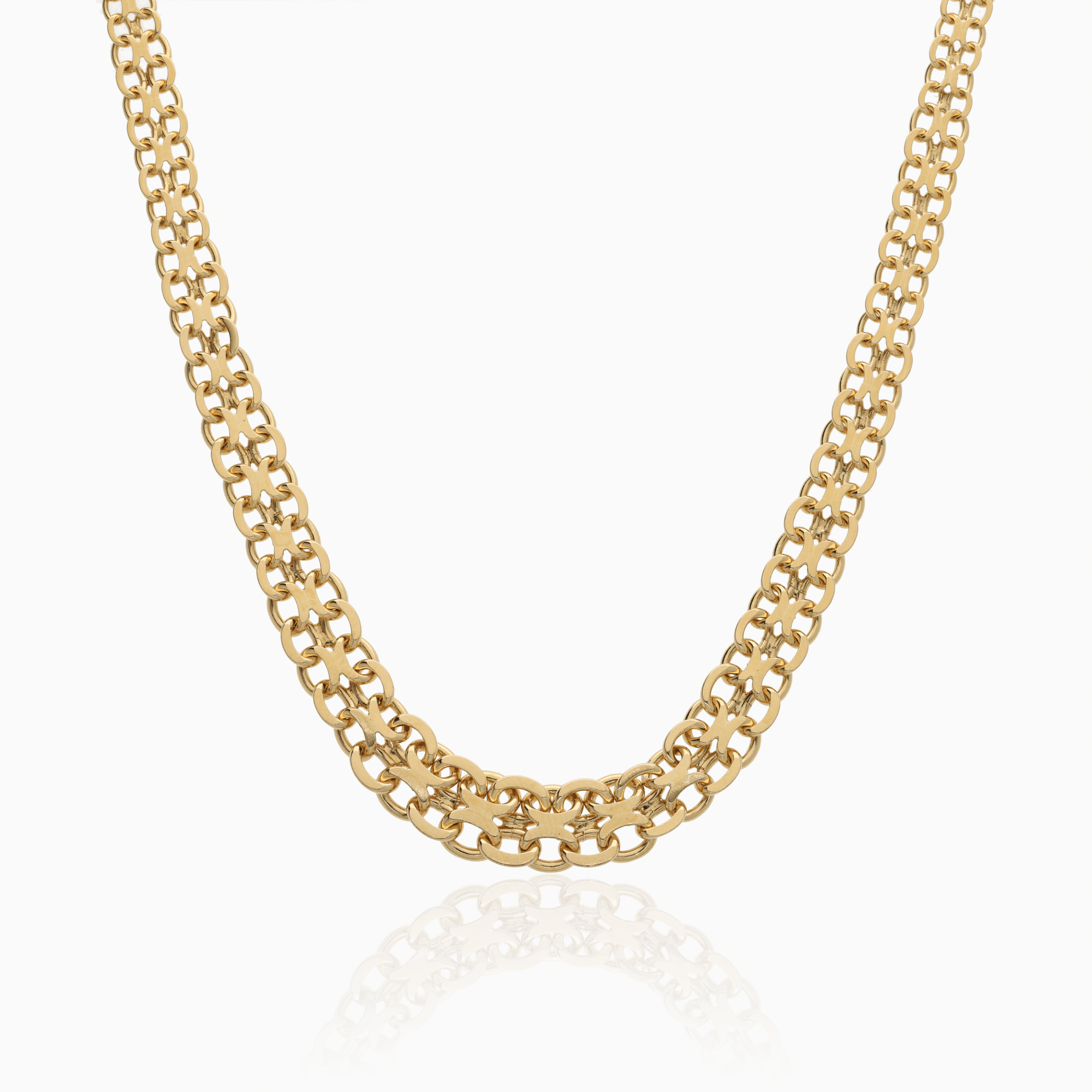 X-länk halsband 19,58g 18K guld