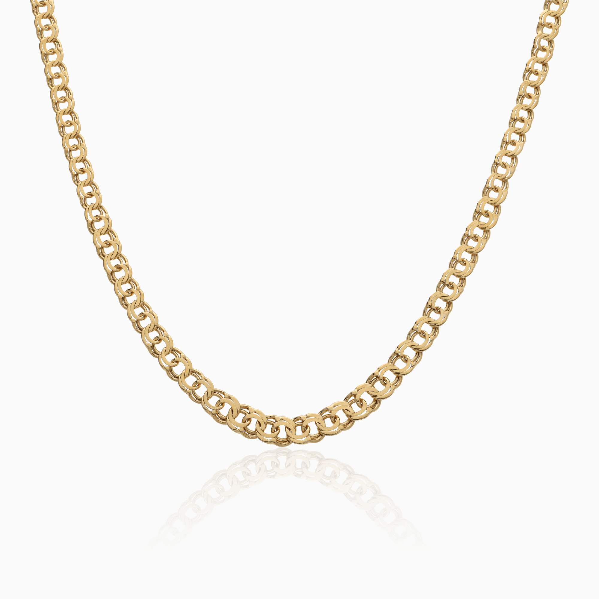 Necklace bismarck 12.86g 18K gold