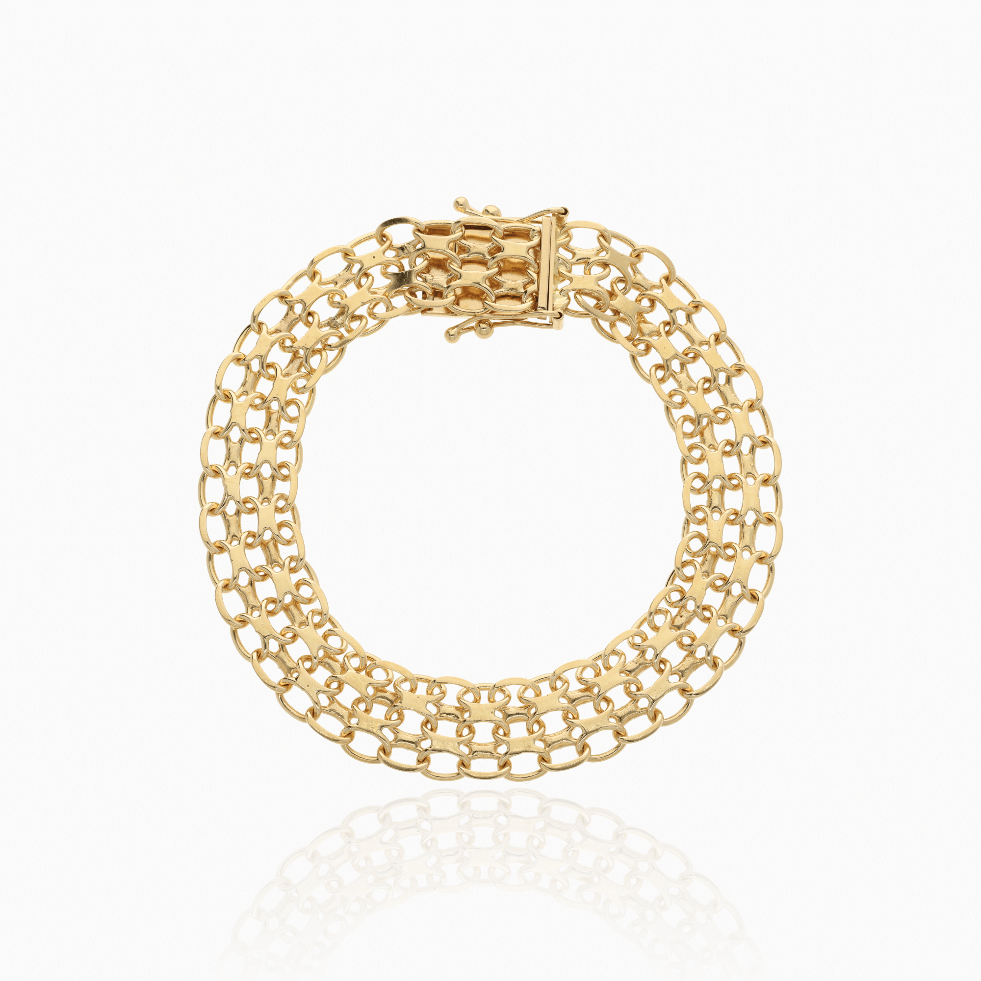 X-link bracelet 16.28g 18K gold