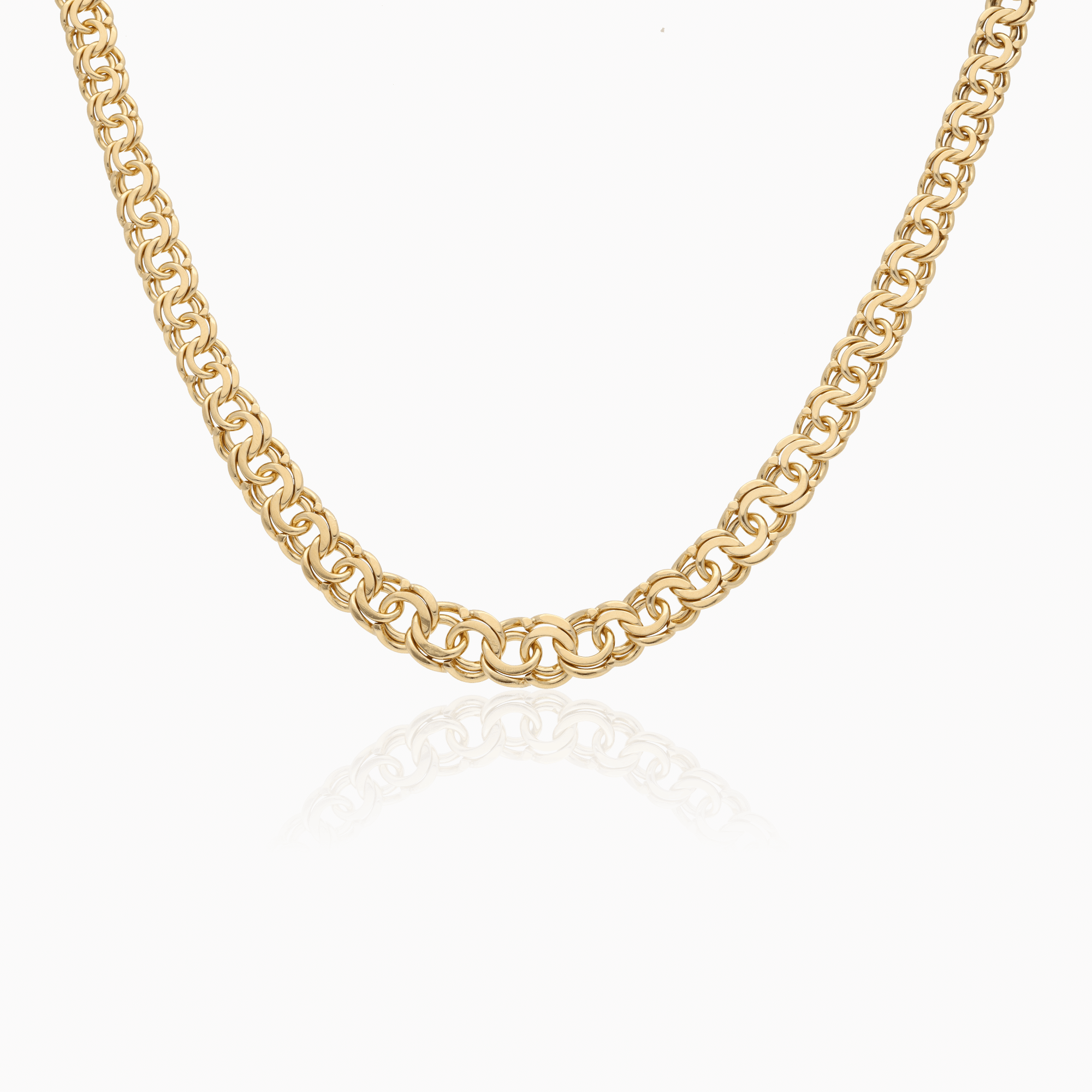 Bismarck necklace 29.6g 18K gold