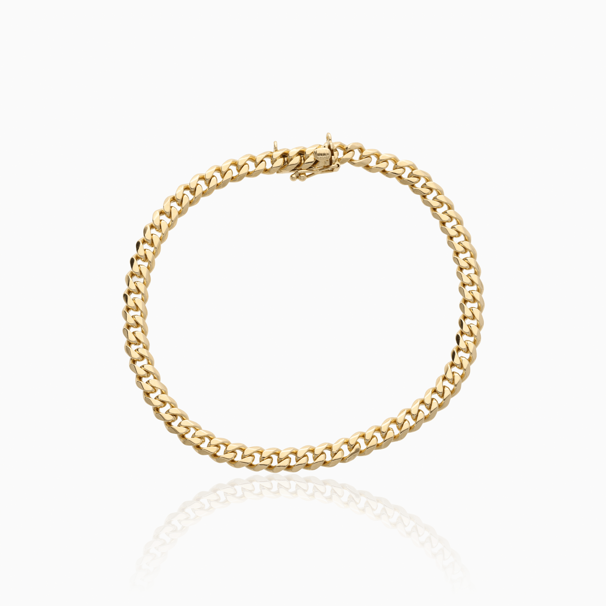 Curb bracelet 12.1g 18K gold