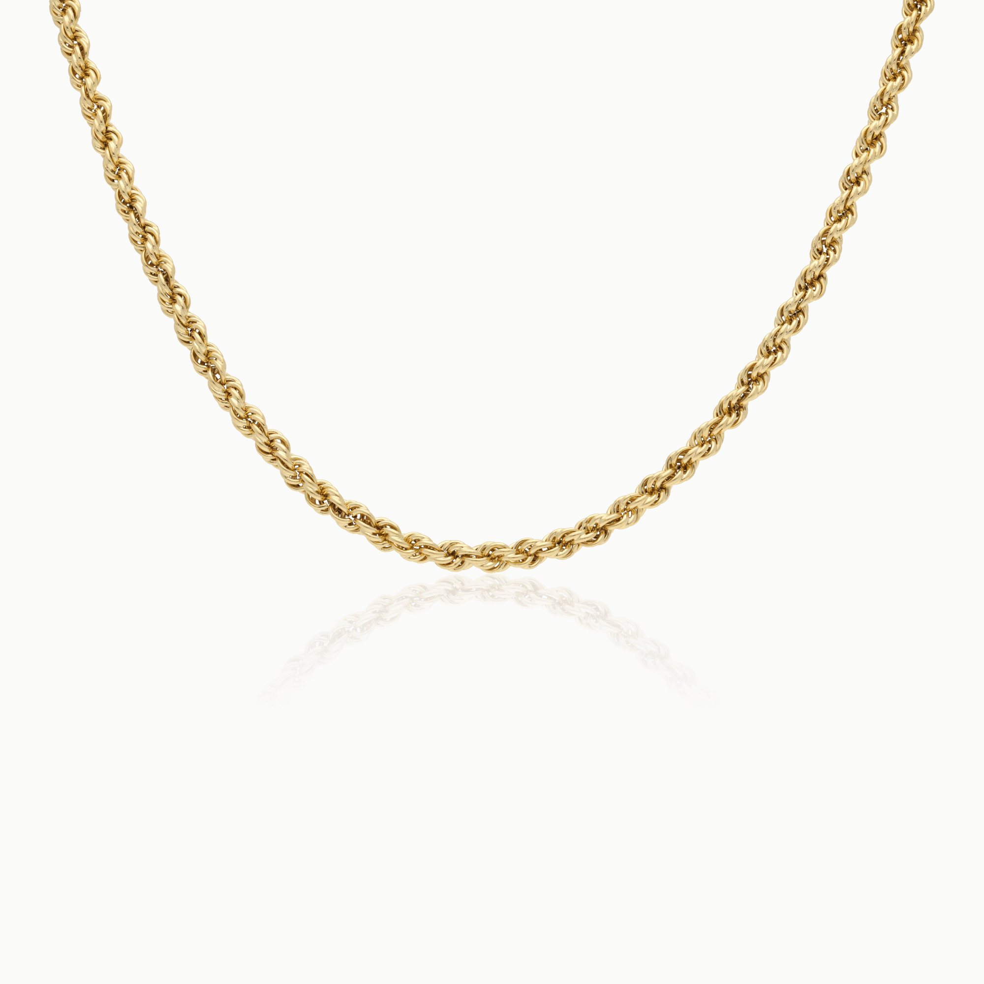 Rope necklace 17.15g 18K gold