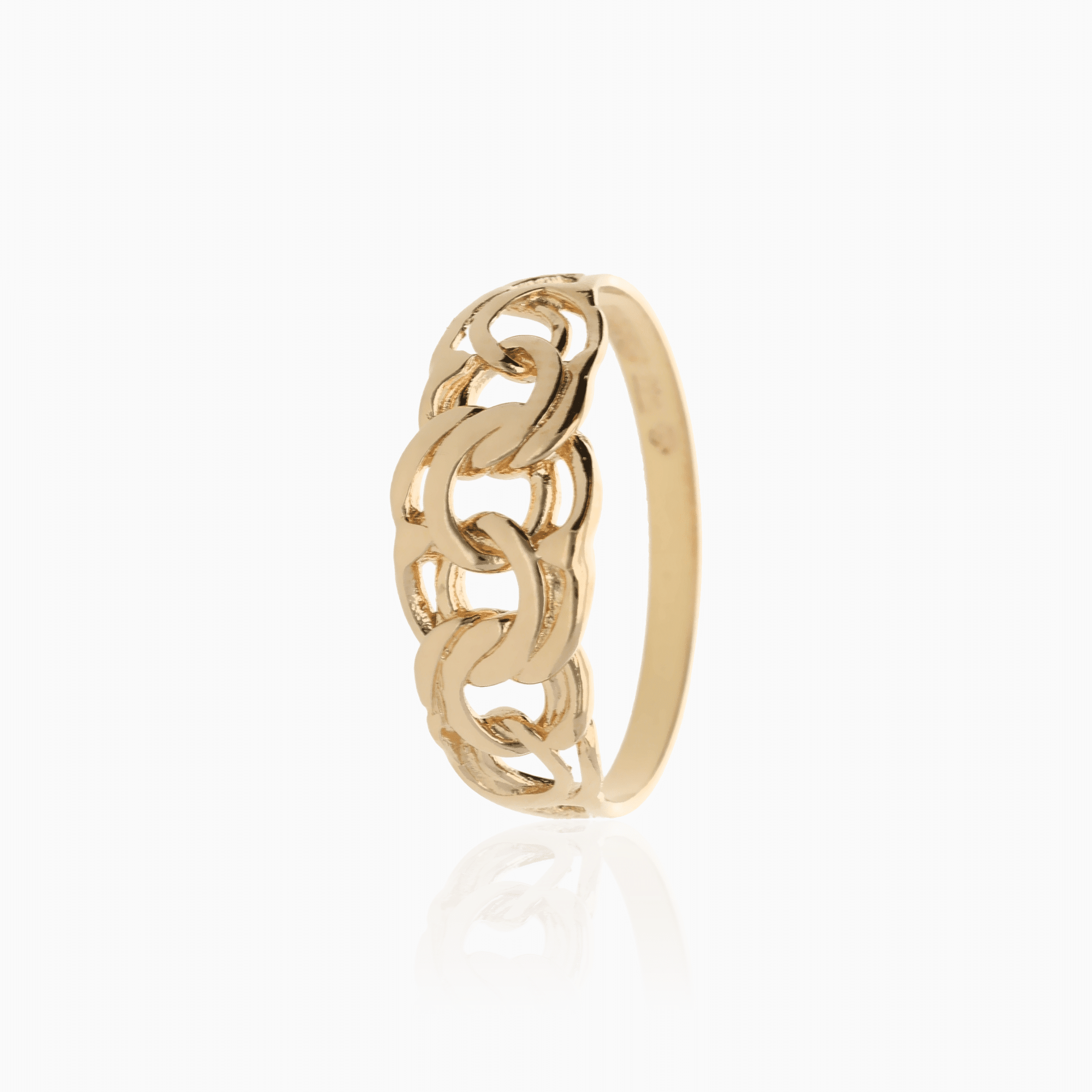 Classic bismarck ring 1.90g 18K gold