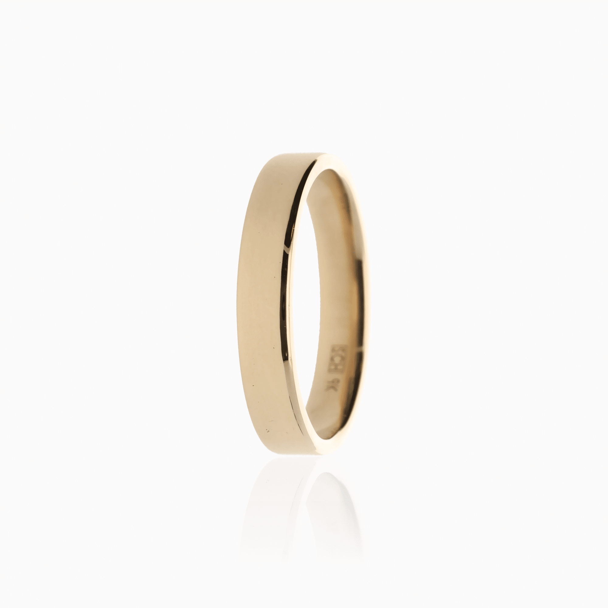 Gold ring plain 3.9g 9K gold