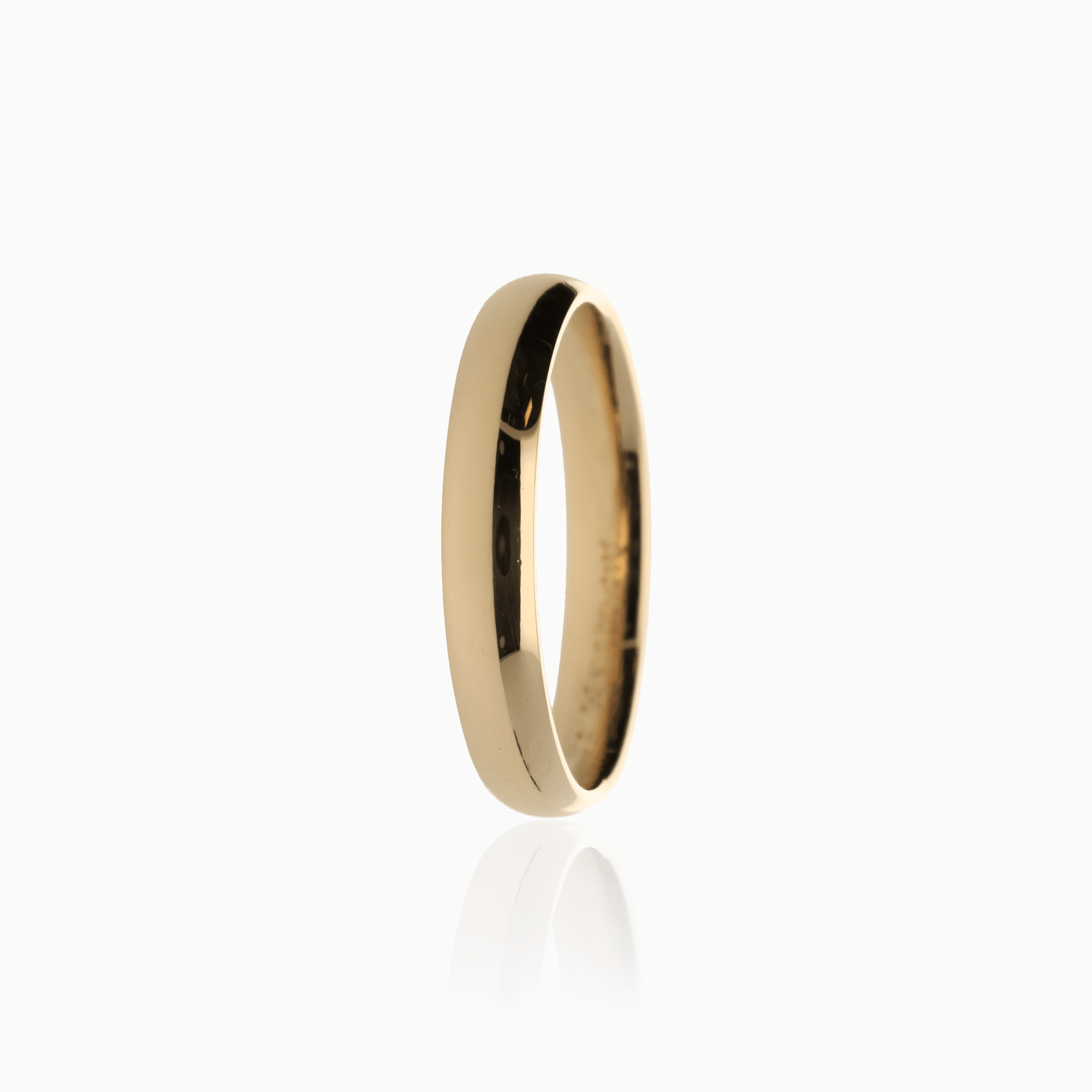 Guldring slät 3,7g 18K