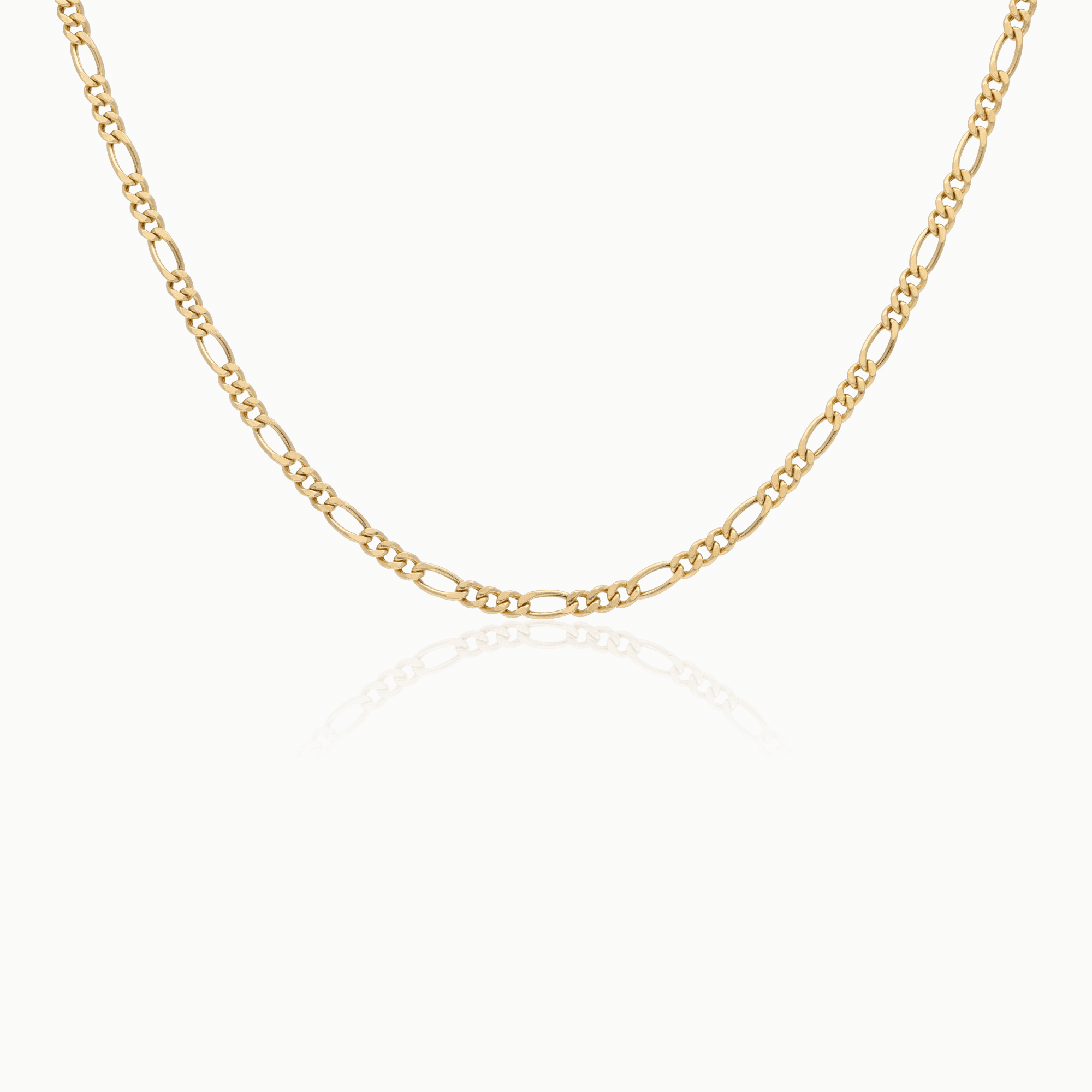 Figaro necklace 5.8g 18K gold