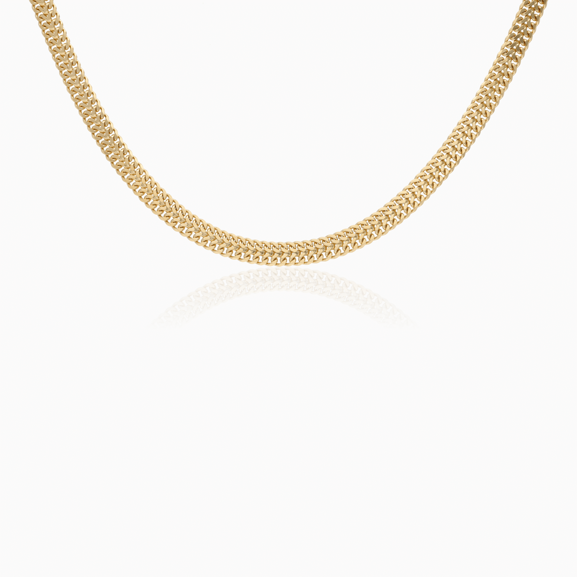 Fox tail necklace 23.0g 18K gold