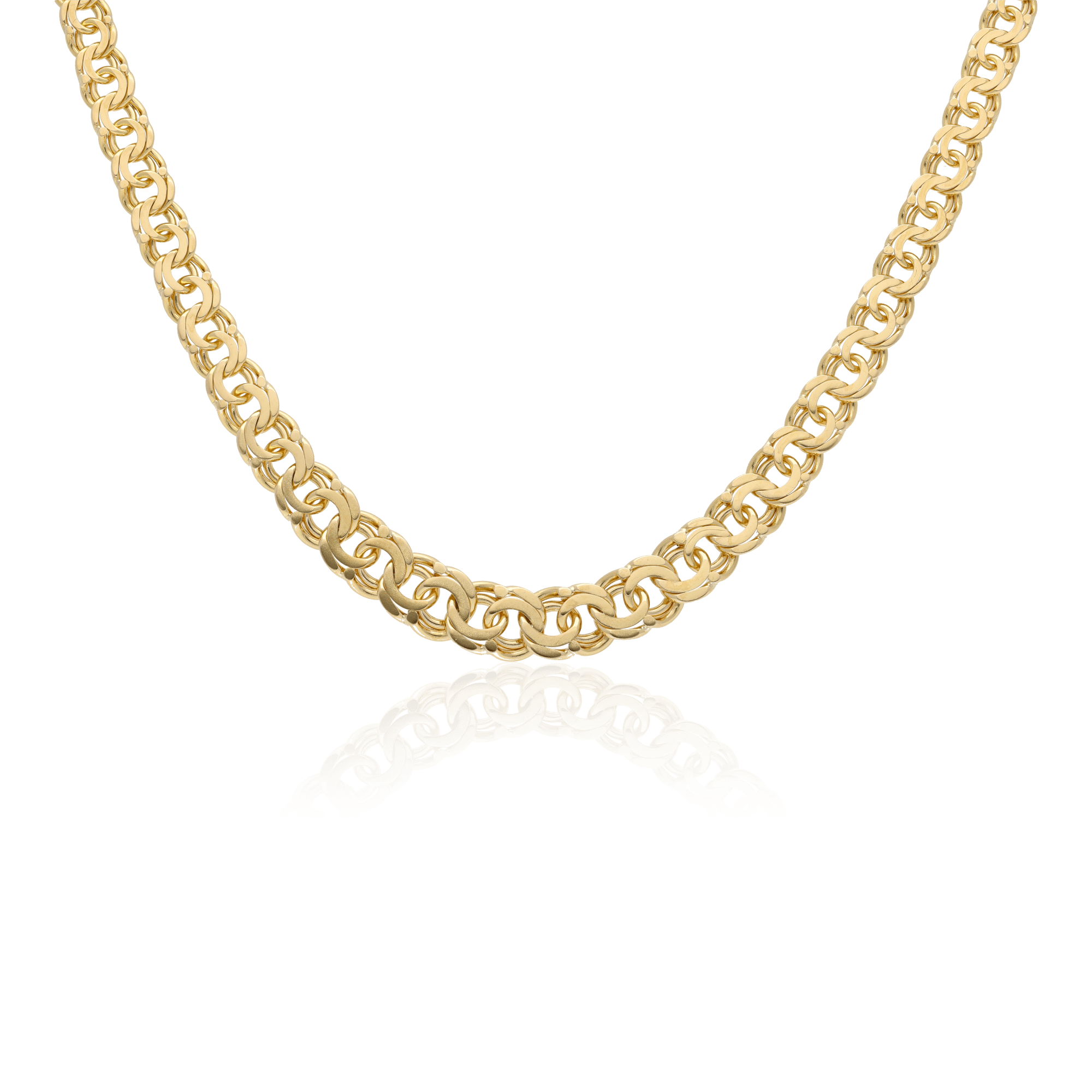 Bismarck necklace 26.4g 18K gold