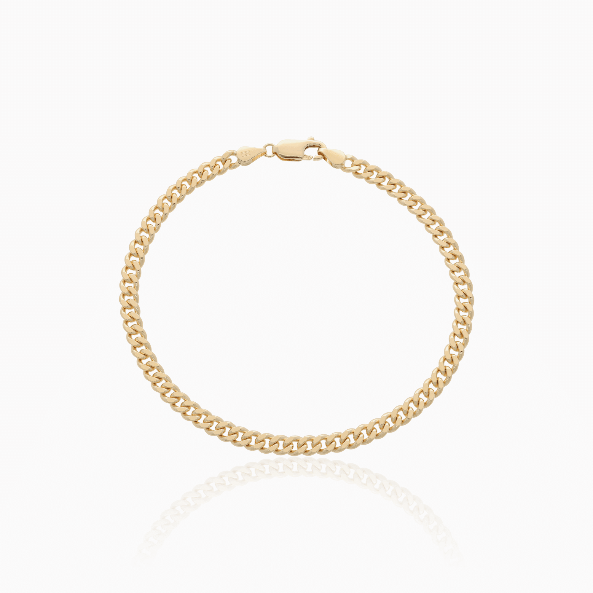Curb bracelet 13.2g 18K gold