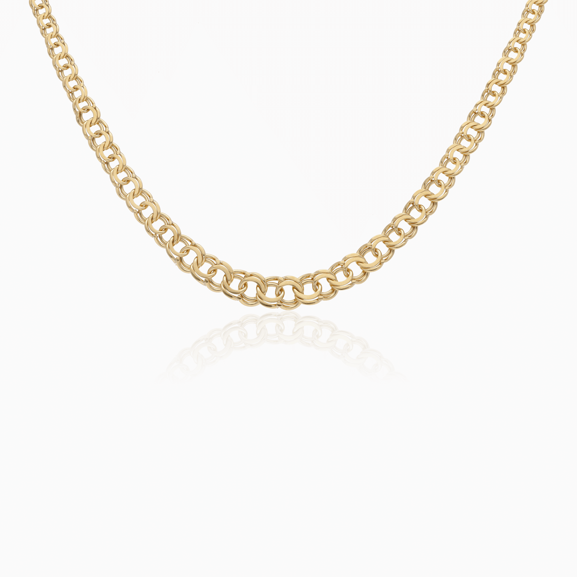 Classic Bismarck necklace 13.3g 18K gold