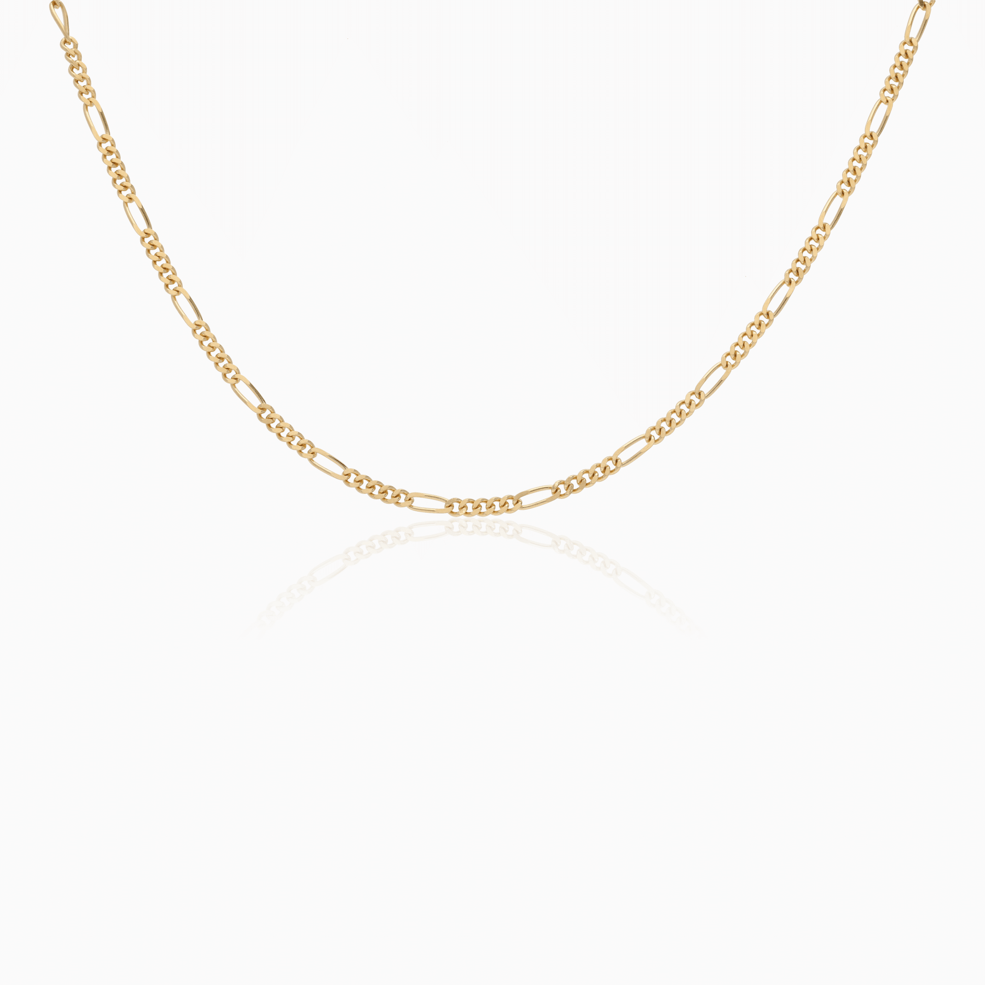 Figaro necklace 5.35g 18K gold