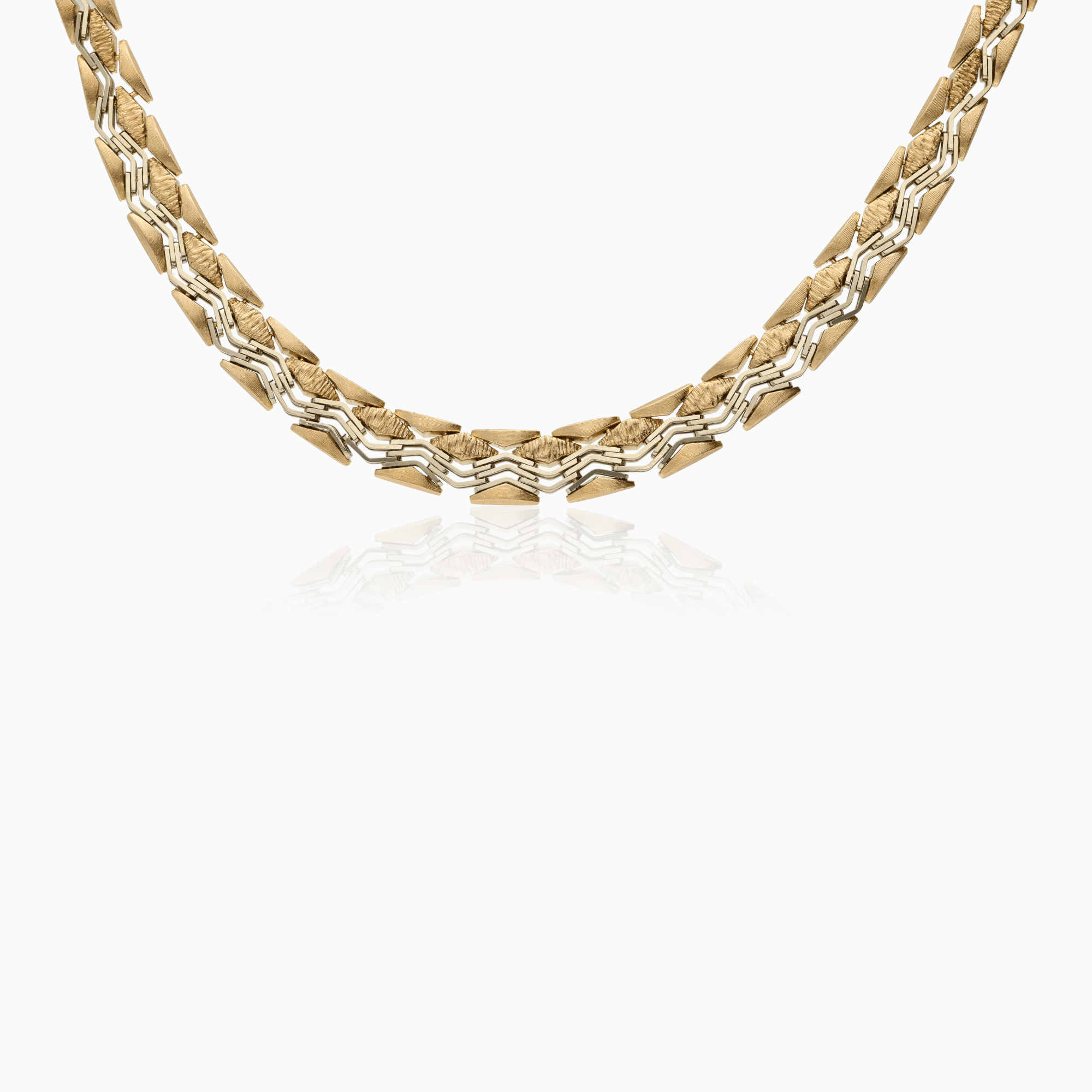 Fantasy link 40.3g 18K gold