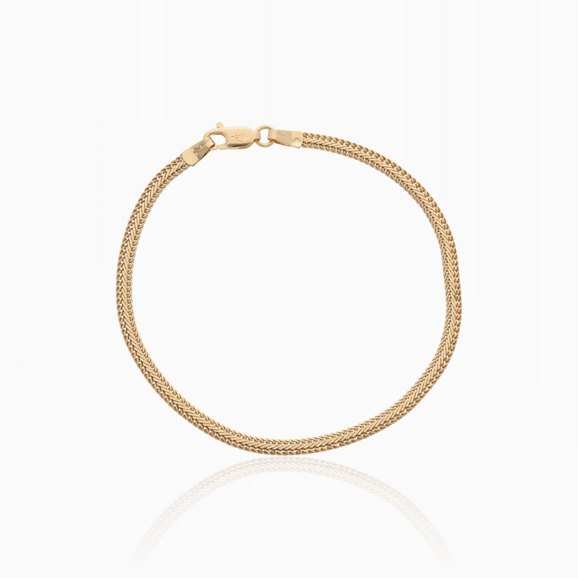 Fox tail bracelet 3.6g 18K gold