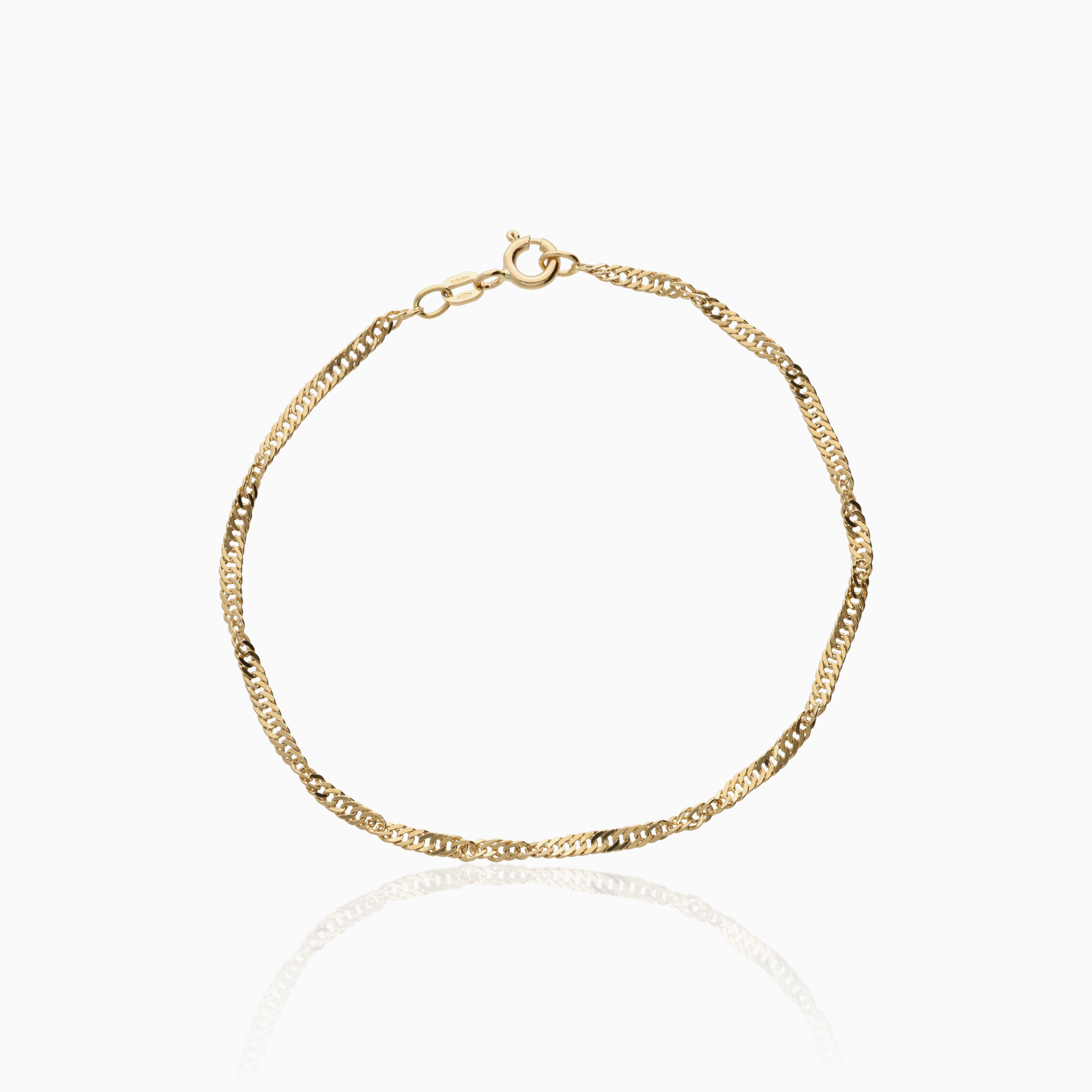 Fantasy bracelet 2.15g 18K gold