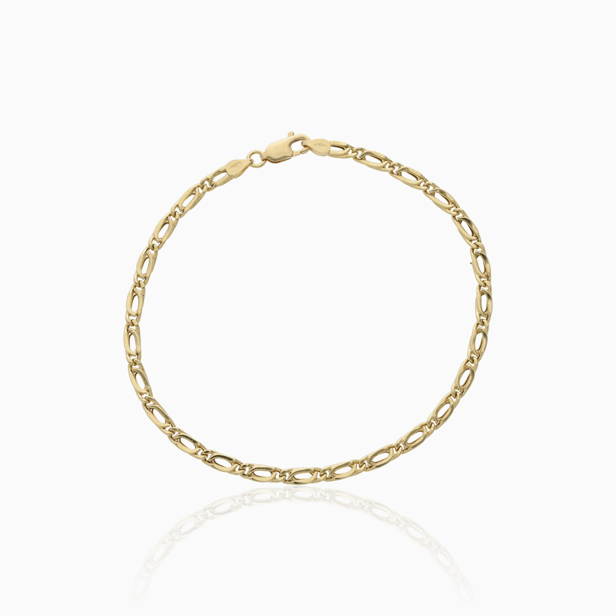 Fantasy bracelet 3.45g 18K gold