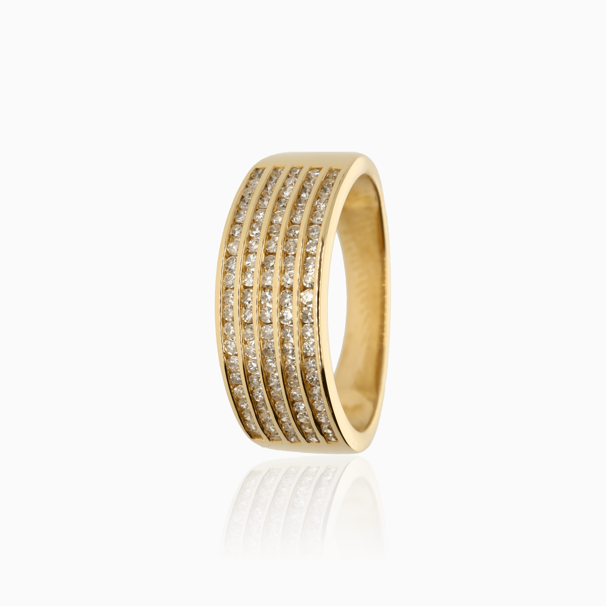 Diamond ring 0.50ct 18K