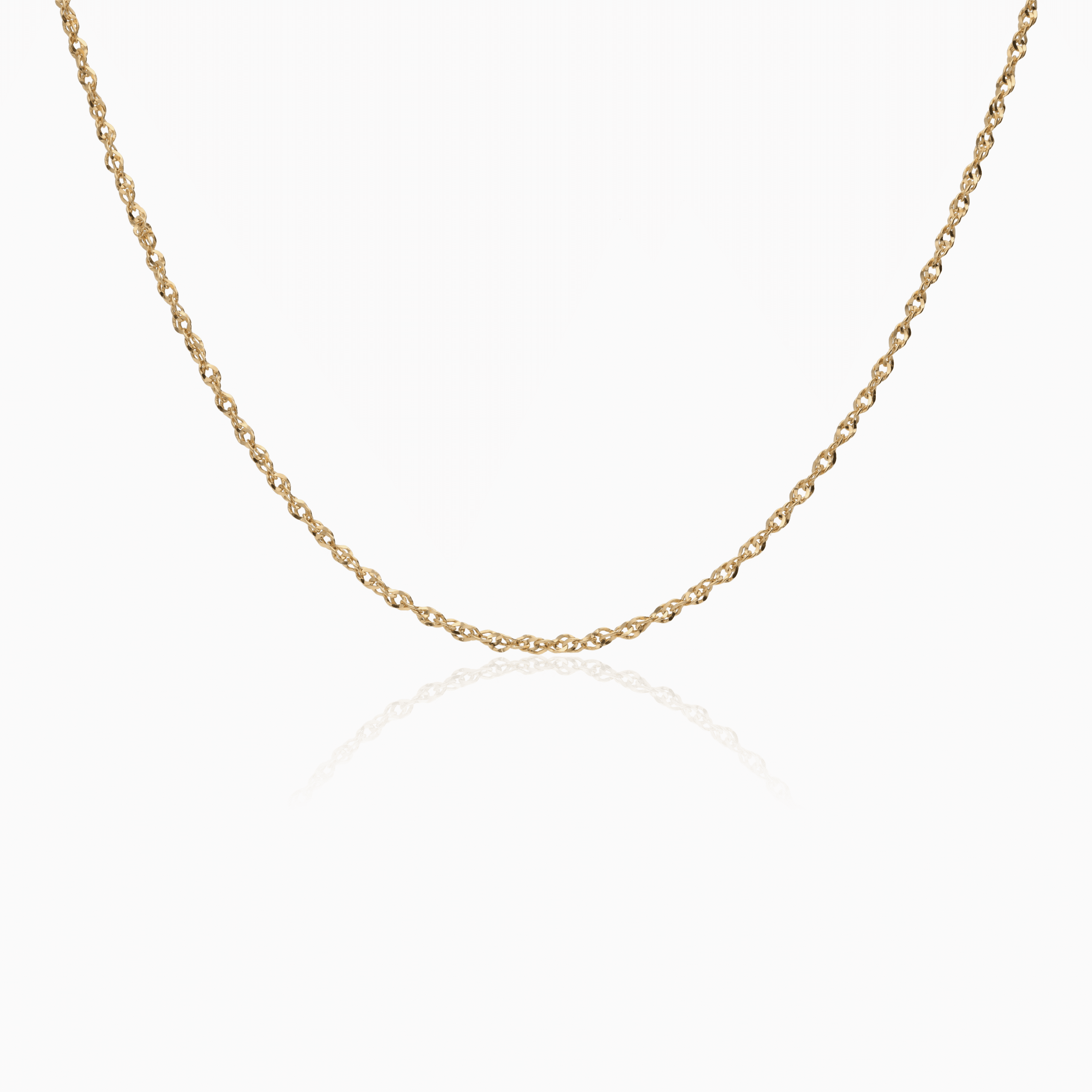 Halslänk fantasi 3,32g 18K guld
