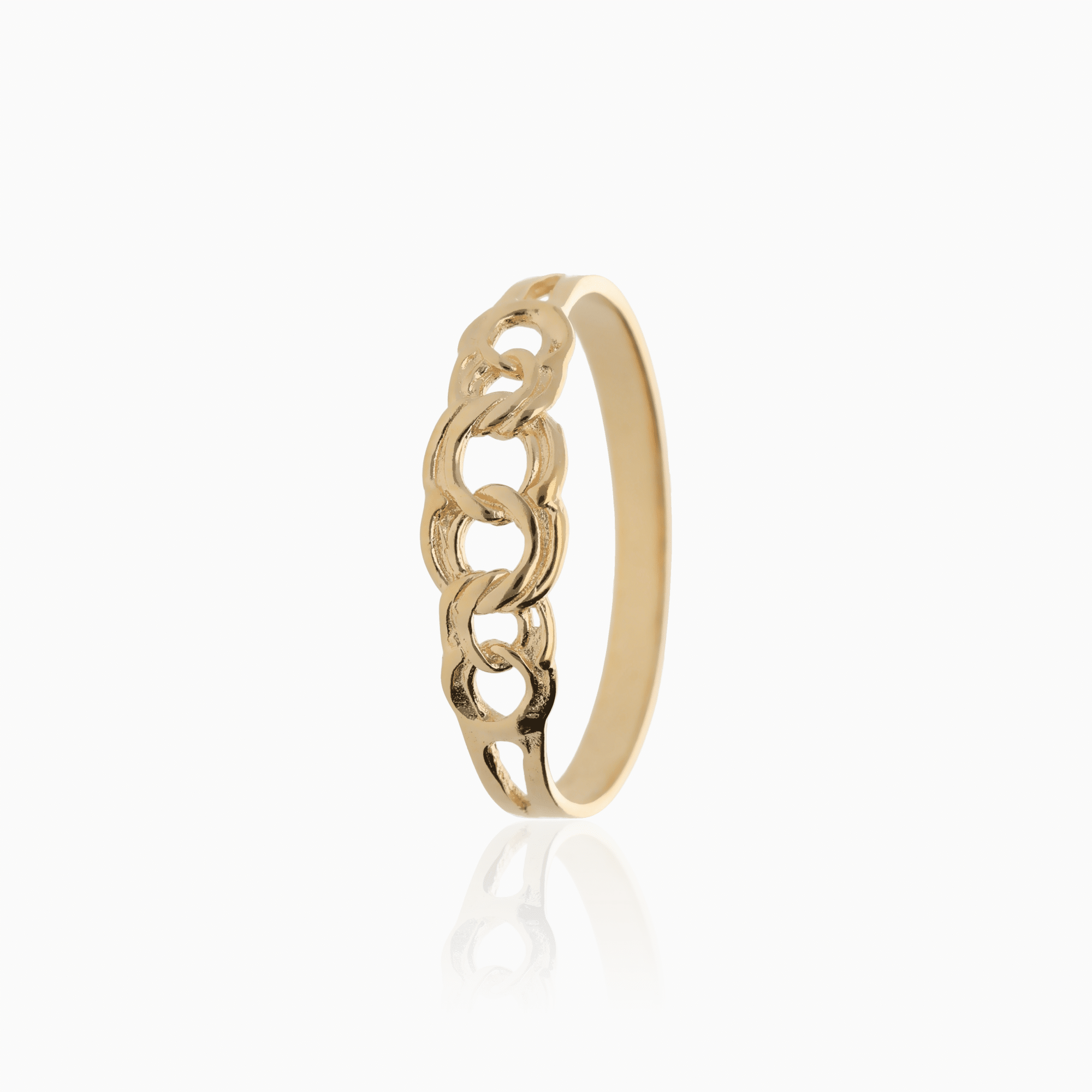 Bismarck ring 1.12g 18K gold