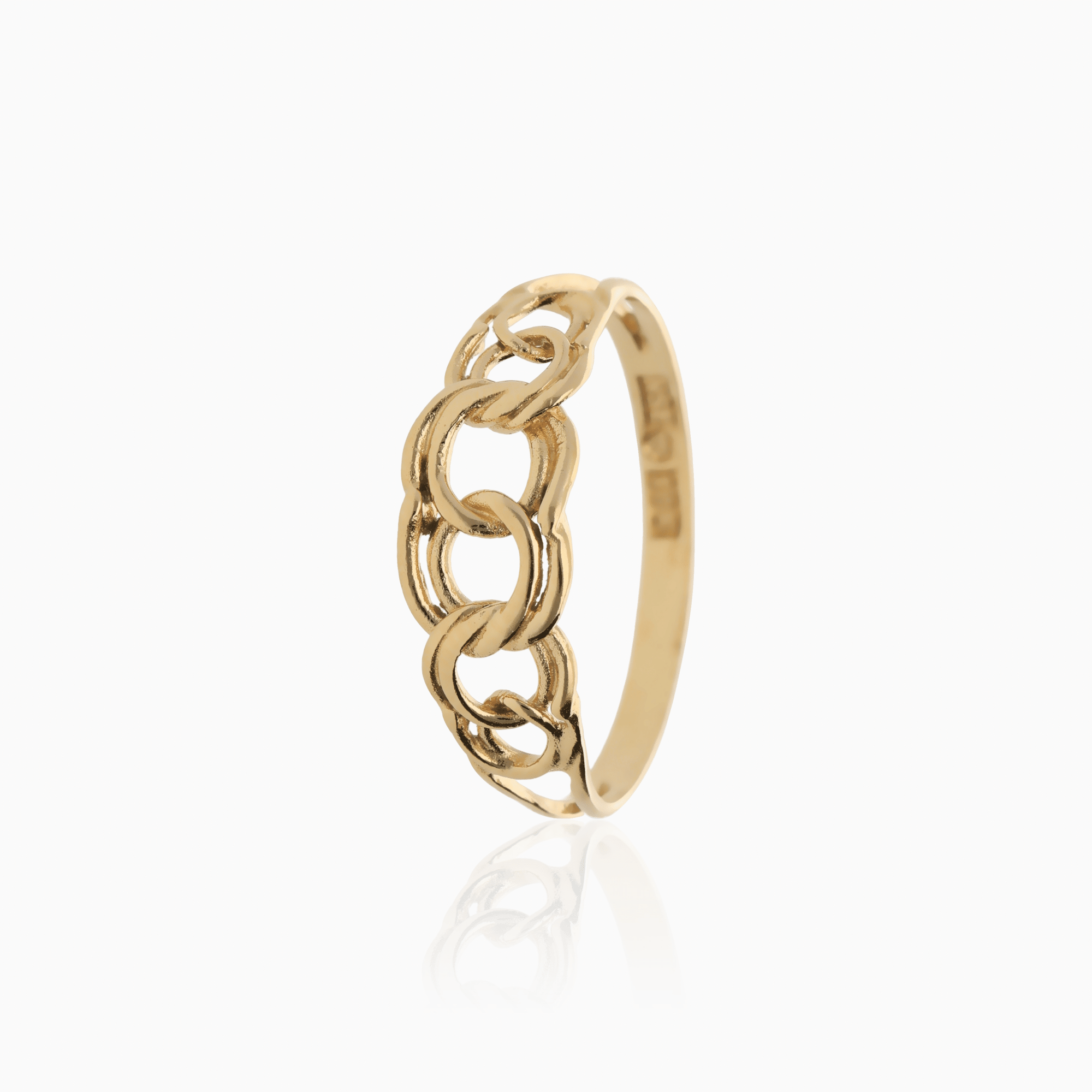 Bismarck ring 1.20g 18K gold