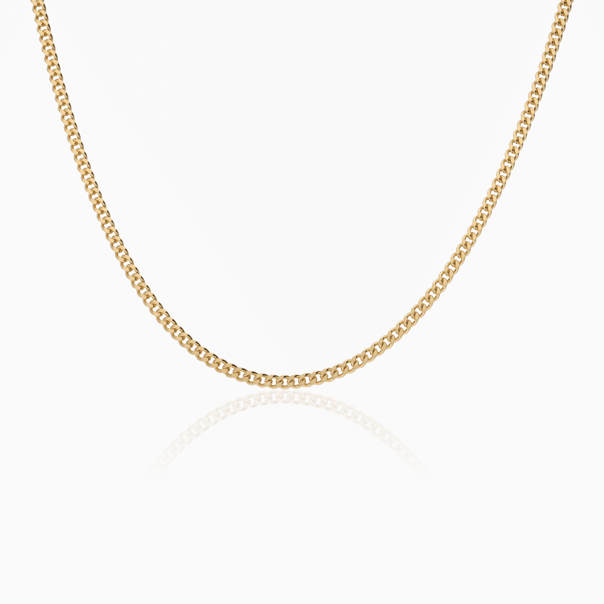 Curb necklace 18.60g 18K gold