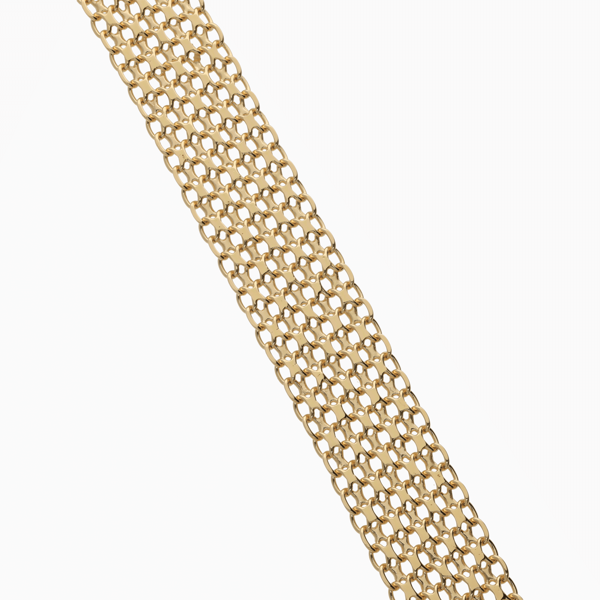 X-link bracelet 23.10g 18K gold