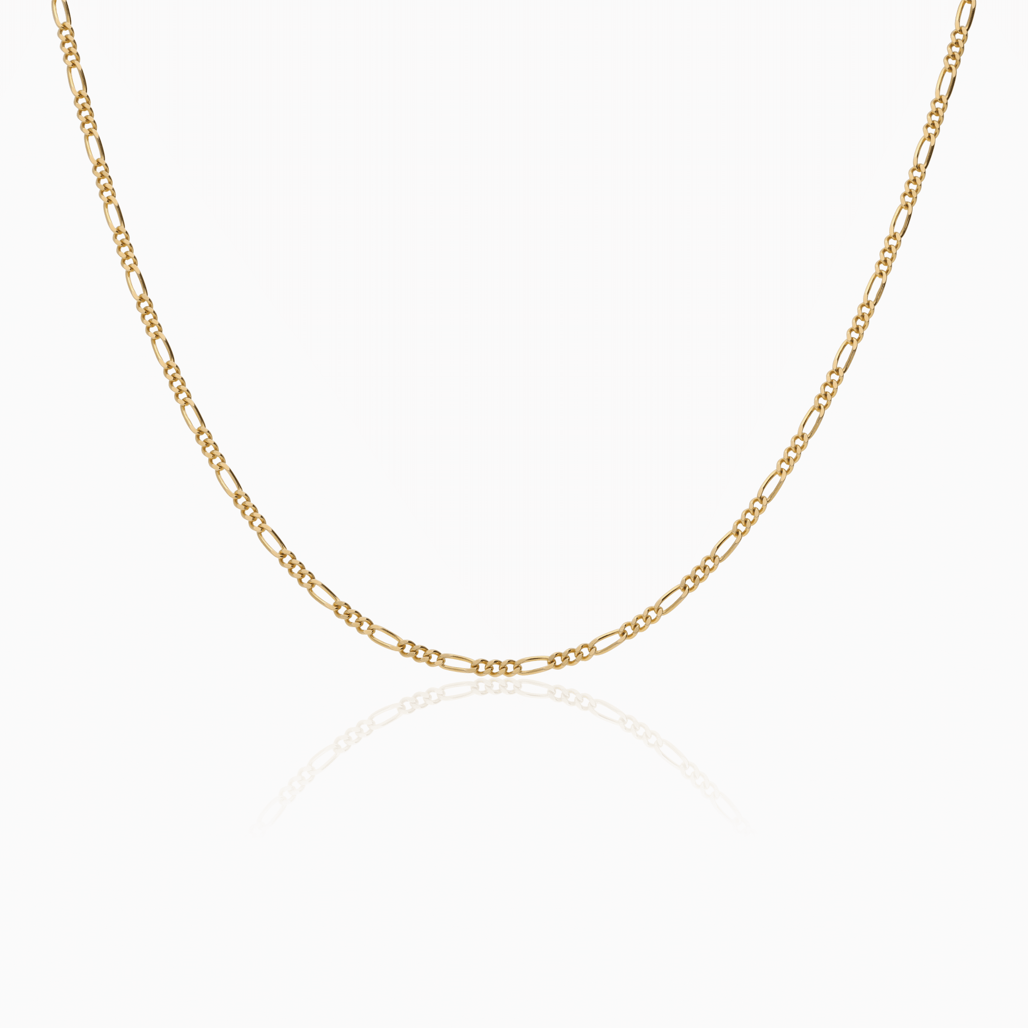 Figaro chain 7.21g 18K gold