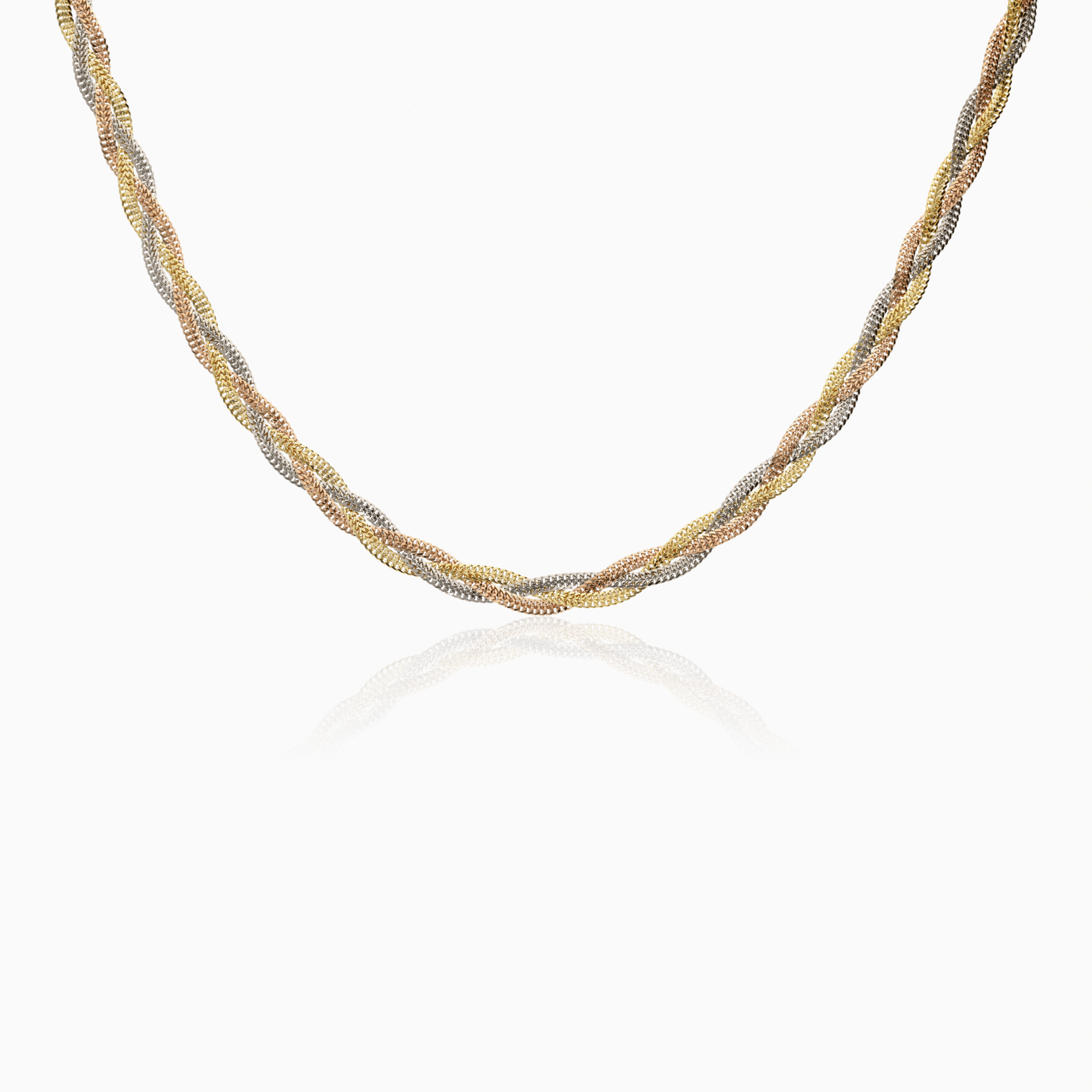 Fantasy chain 9.78g 18K yellow/white/rose gold